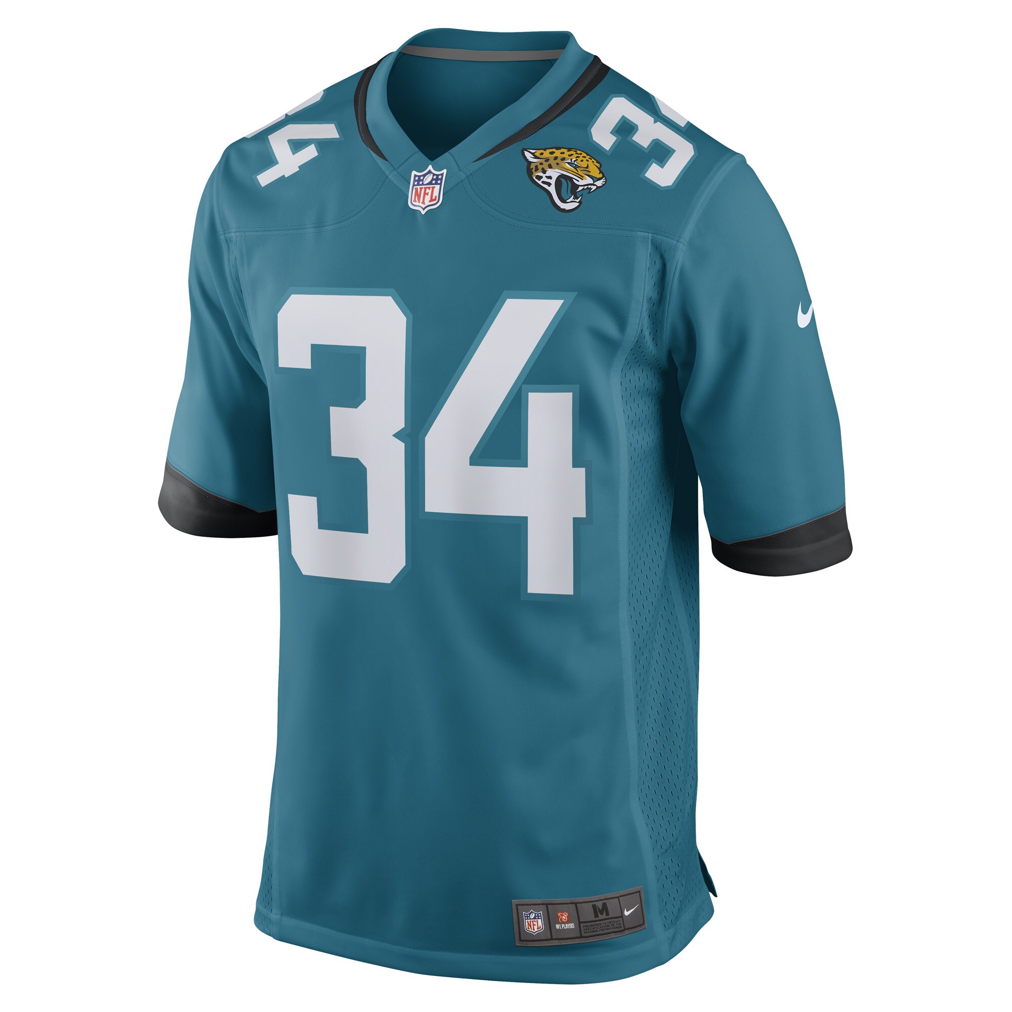 Gregory Junior Jacksonville Jaguars Teal Team Game Player NFL Jersey Men's