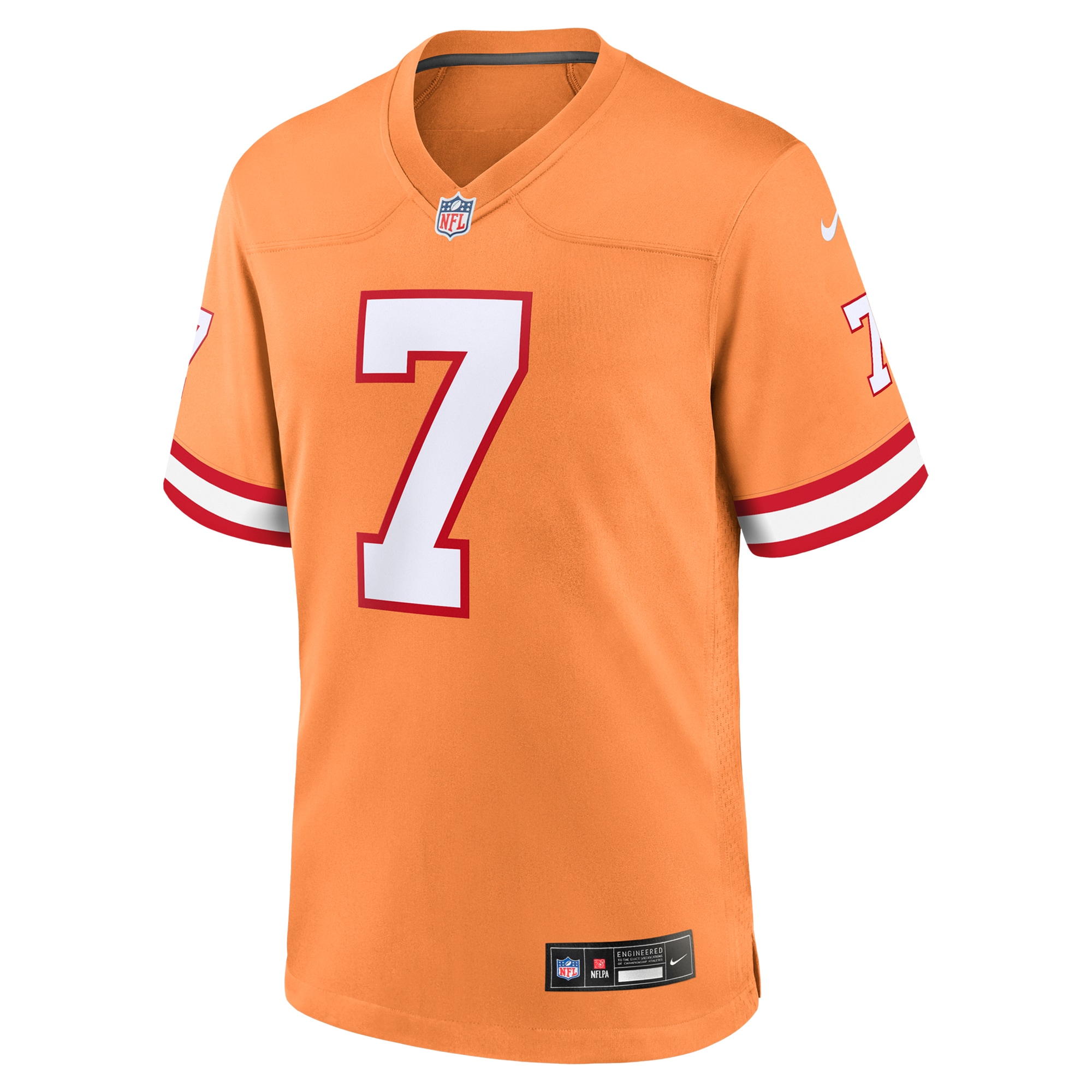 Tampa Bay Buccaneers Bucky Irving Orange Alternate Game NFL Jersey Men's