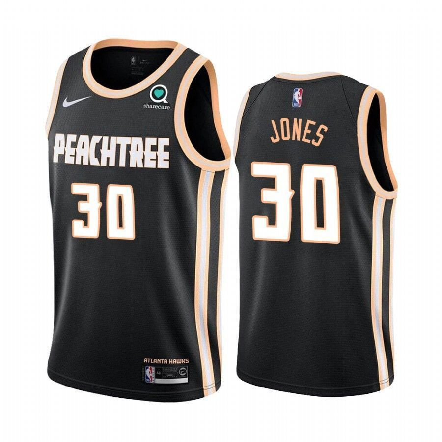 Atlanta Hawks Damian Jones 30 City NBA Jersey Men's