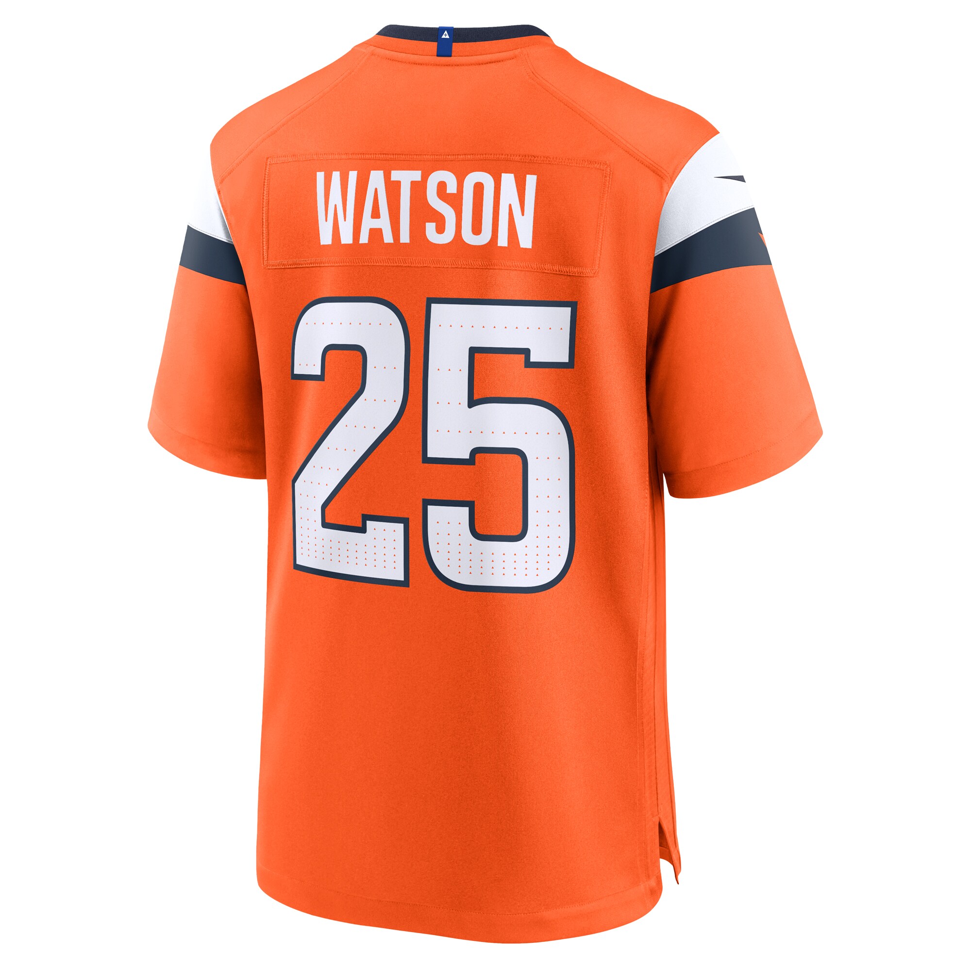 Denver Broncos Blake Watson Orange Team Game NFL Jersey Men's