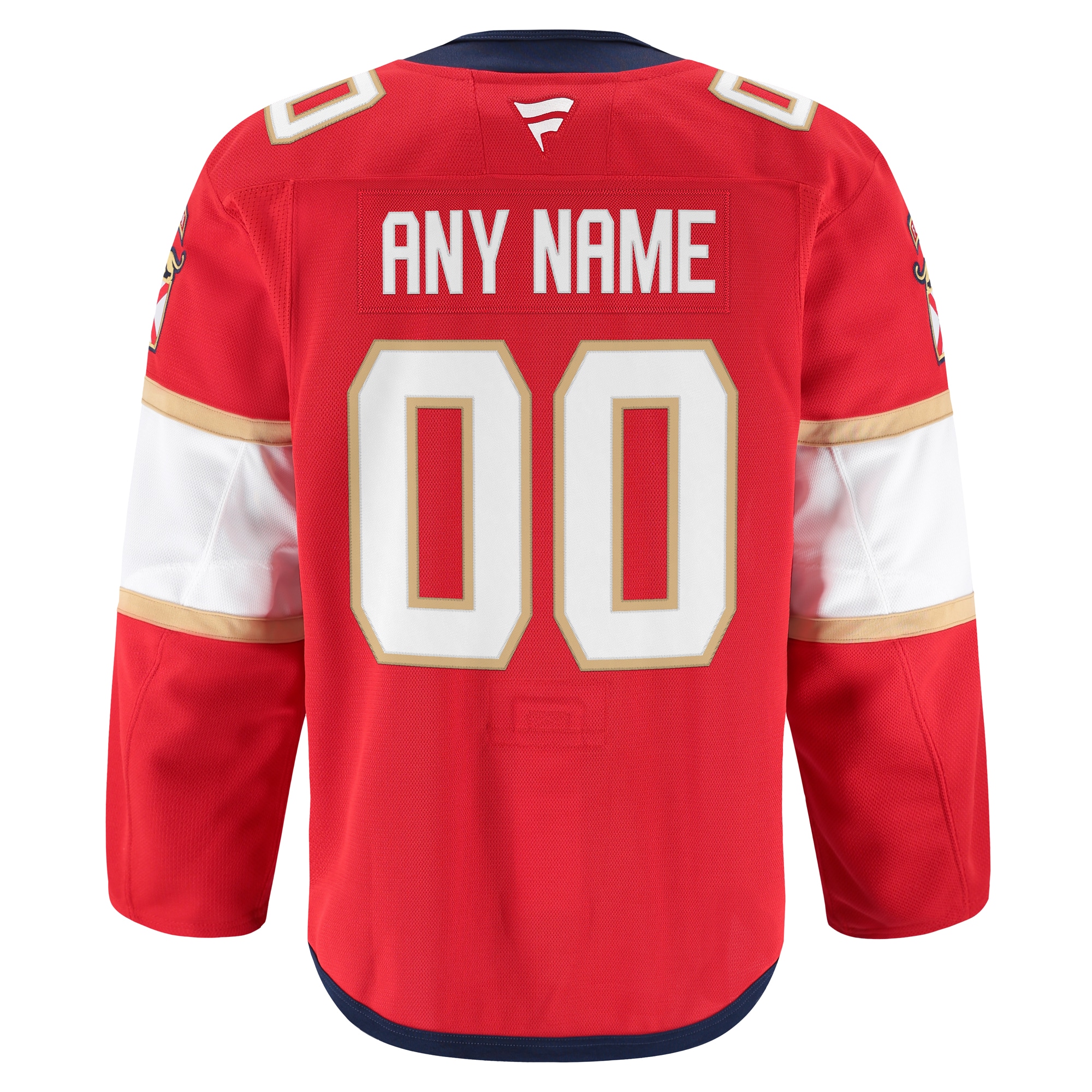 Florida Panthers Red Home Pro Custom NHL Jersey Men's