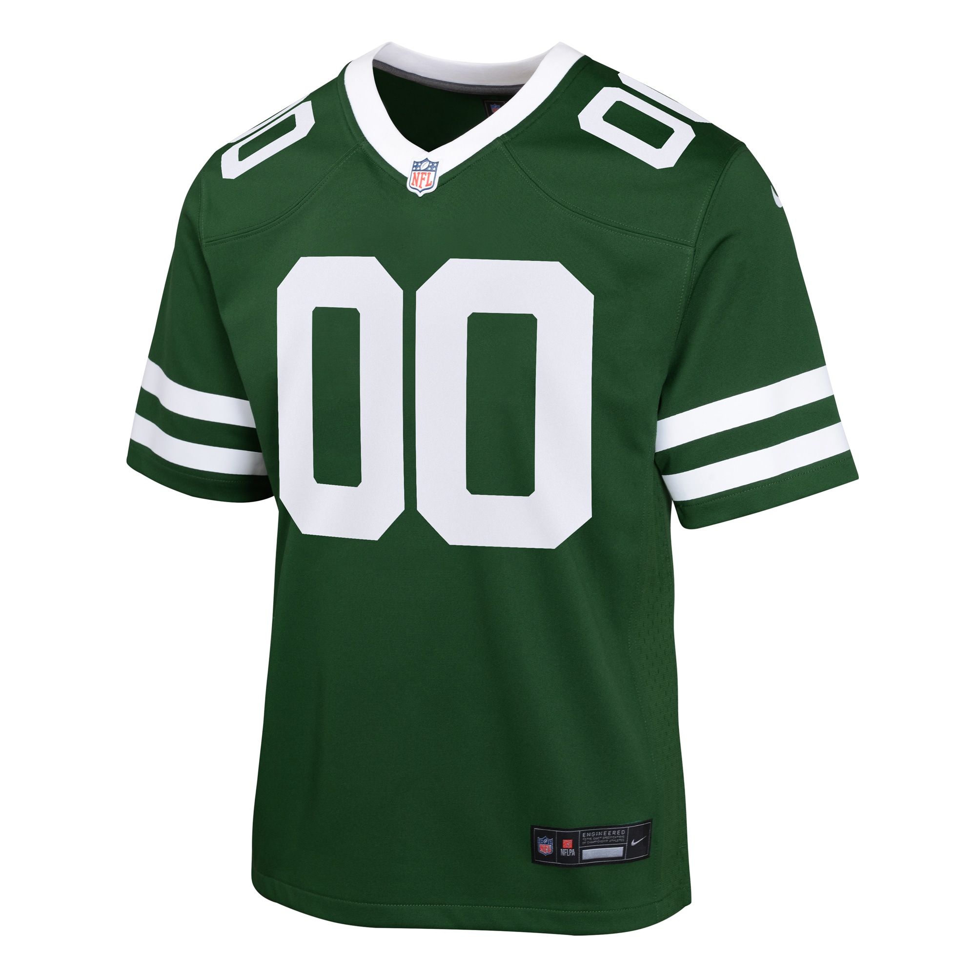 New York Jets Legacy Green Custom Game NFL Jersey Youth