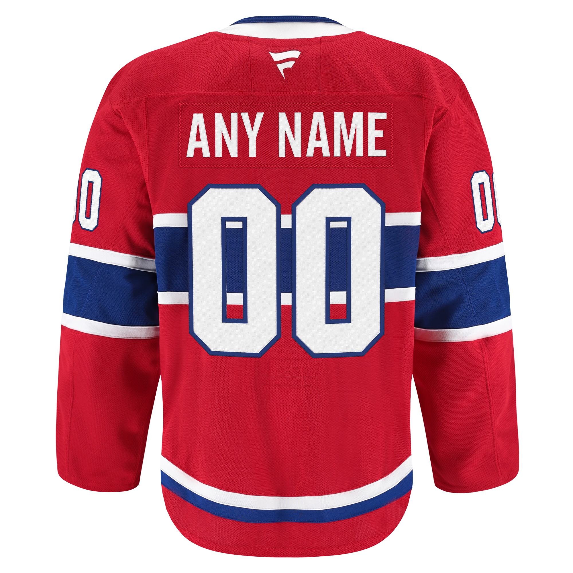 Montreal Canadiens Red Home Pro Custom NHL Jersey Men's