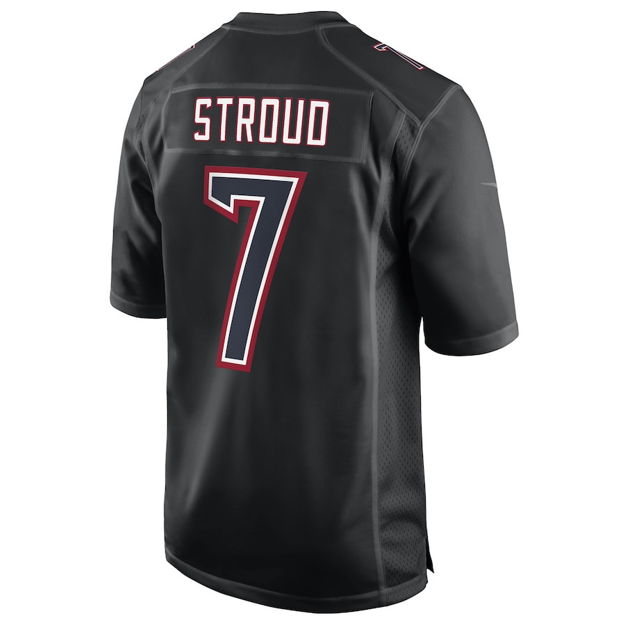 C.J. Stroud 7 Houston Texans Fashion Game Black NFL Jersey Men's