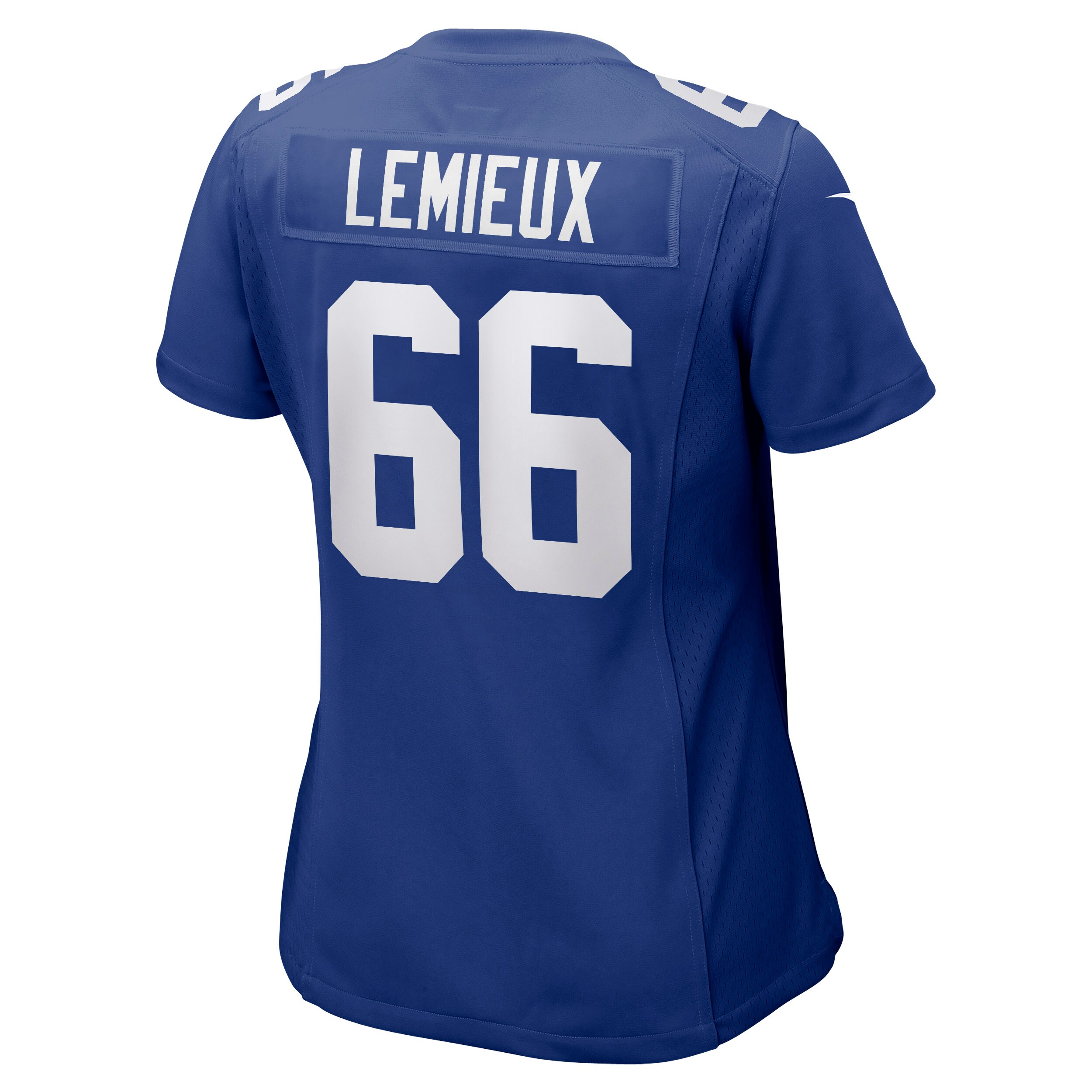 New York Giants Shane Lemieux Royal Game NFL Jersey Women's