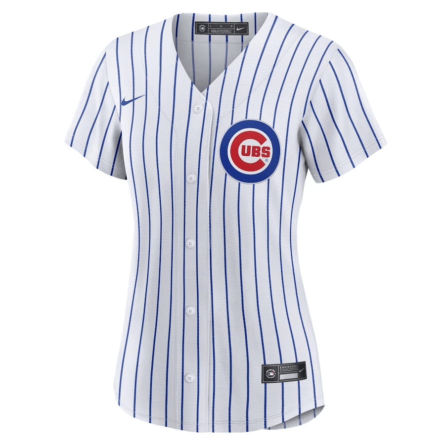 Dansby Swanson 7 Chicago Cubs Home White MLB Jersey Women's