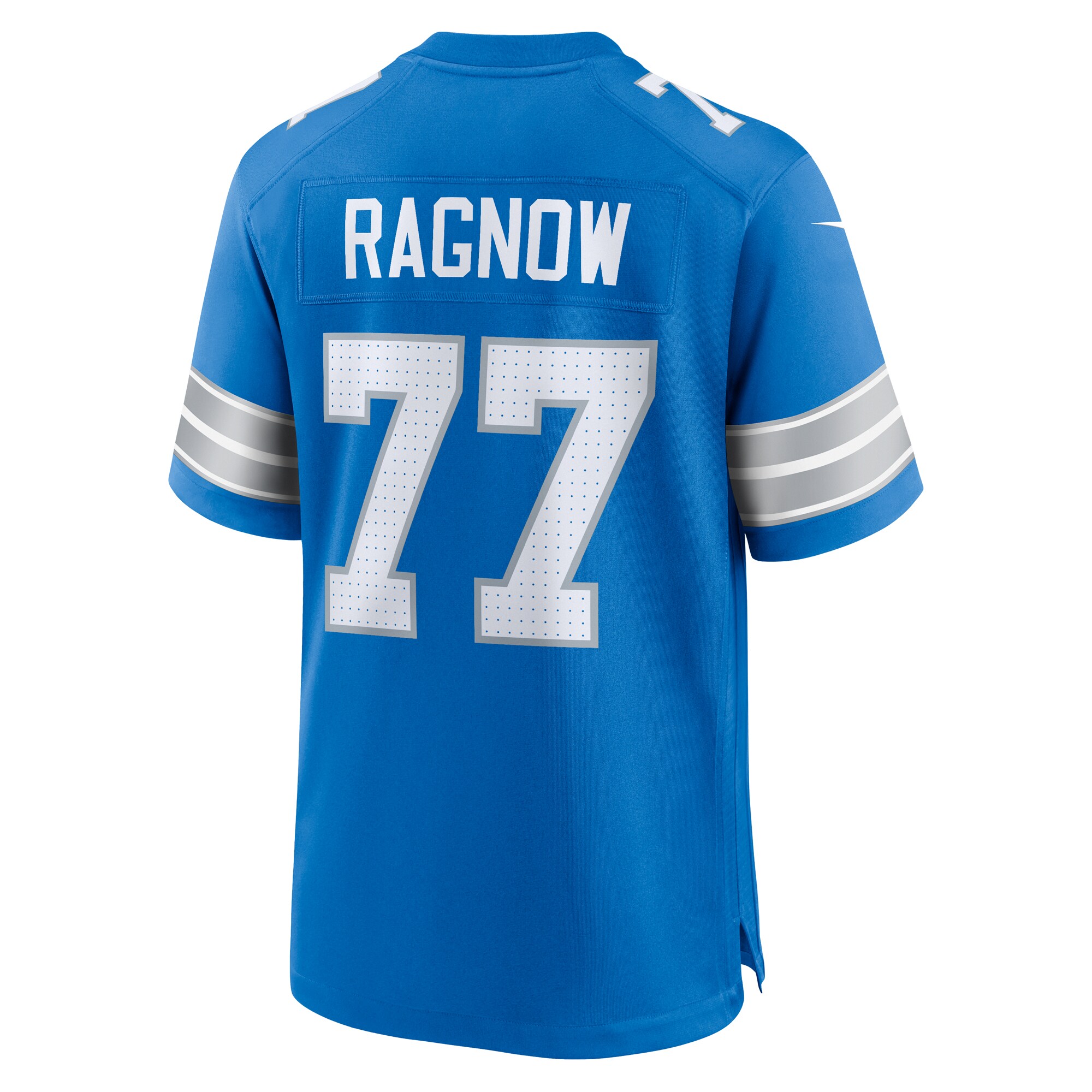 Detroit Lions Frank Ragnow Blue Team Game NFL Jersey Men's