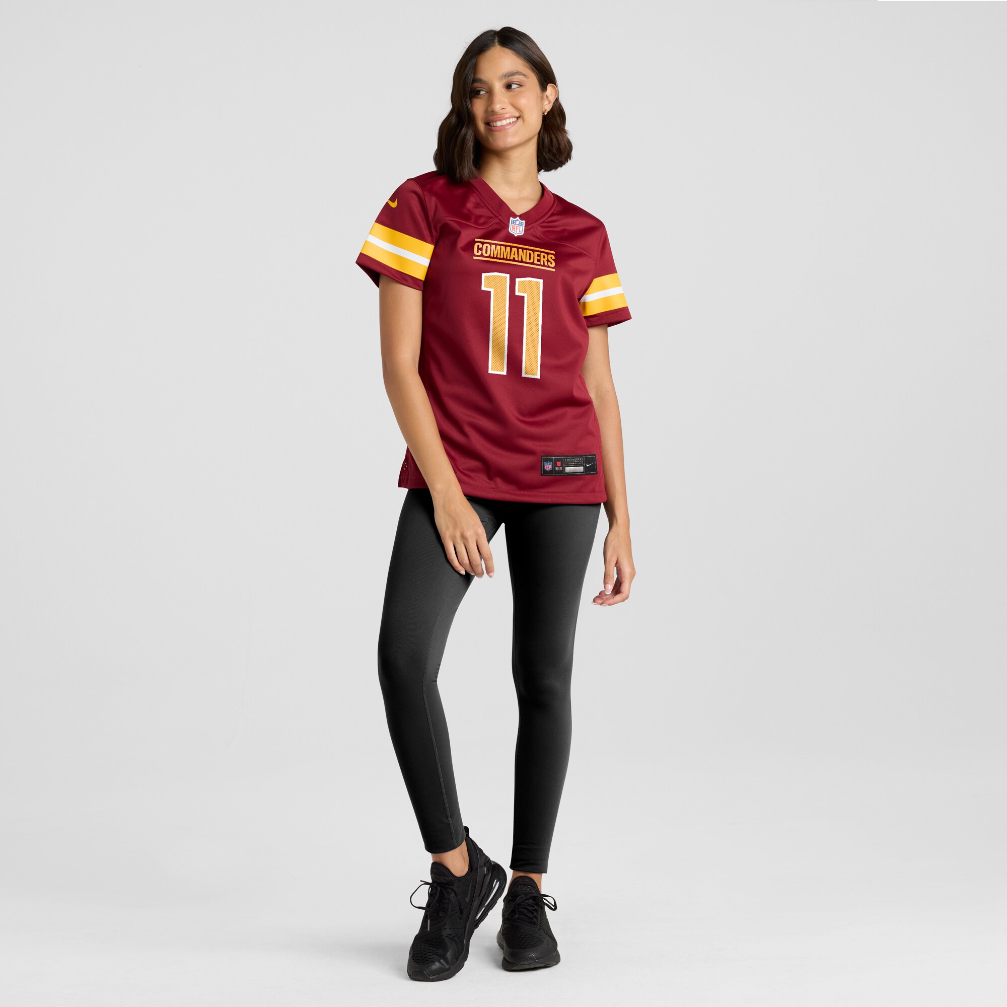 Washington Commanders Jeremy Chinn Burgundy Game NFL Jersey Women's