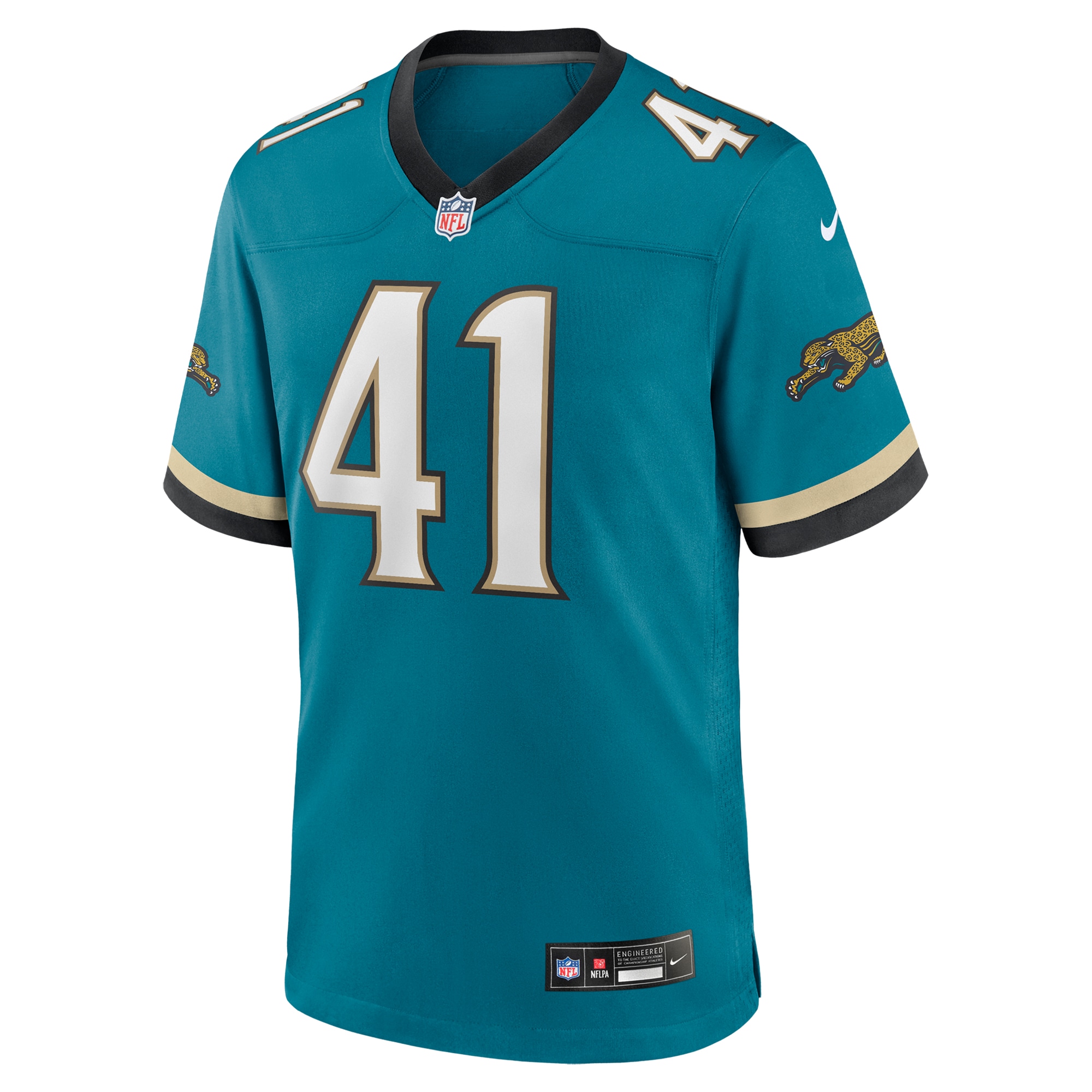 Jacksonville Jaguars Josh Hines-Allen Teal Prowler Throwback Player Game NFL Jersey Men's