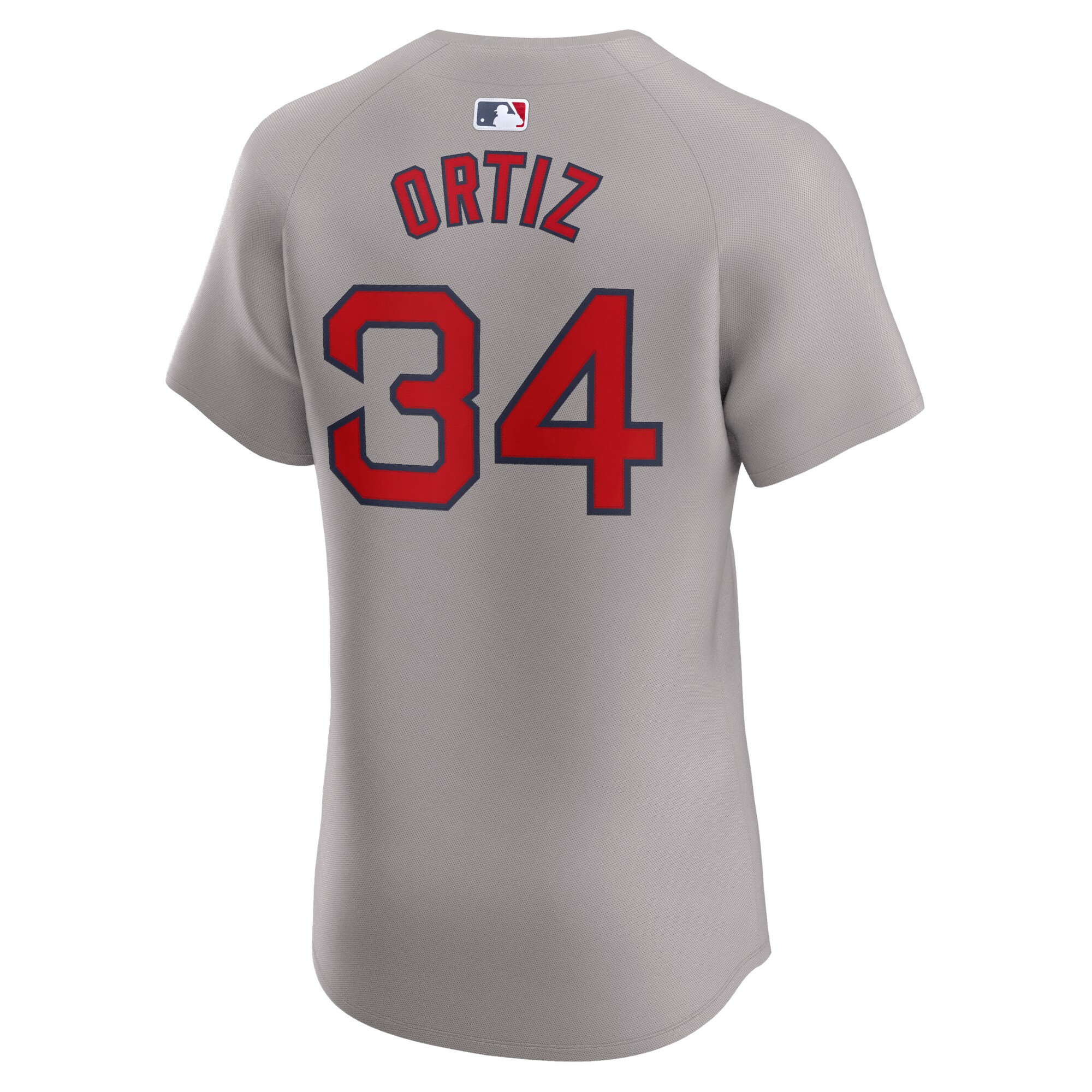 Boston Red Sox David Ortiz Gray Road Elite Player MLB Jersey Men's