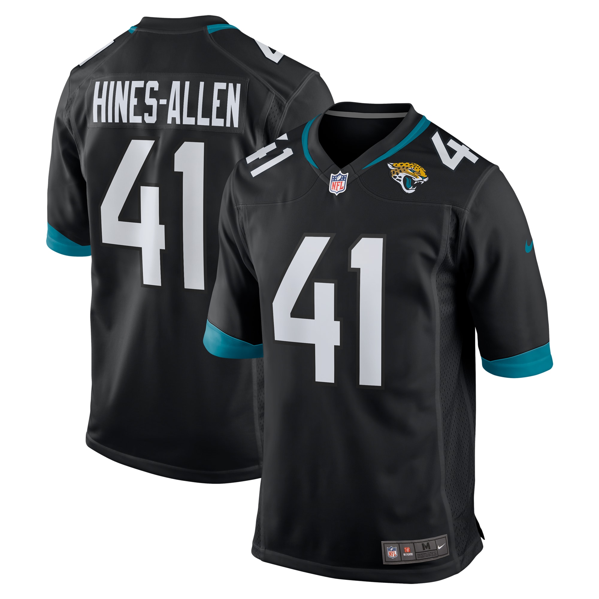Jacksonville Jaguars Josh Hines-Allen Black Alternate Player Game NFL Jersey Men's