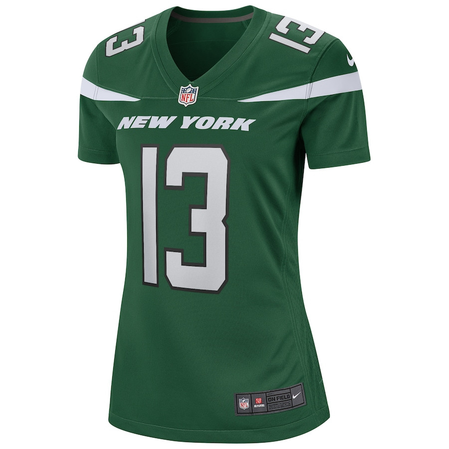 Don Maynard 13 New York Jets Game Retired Gotham Green NFL Jersey Women's