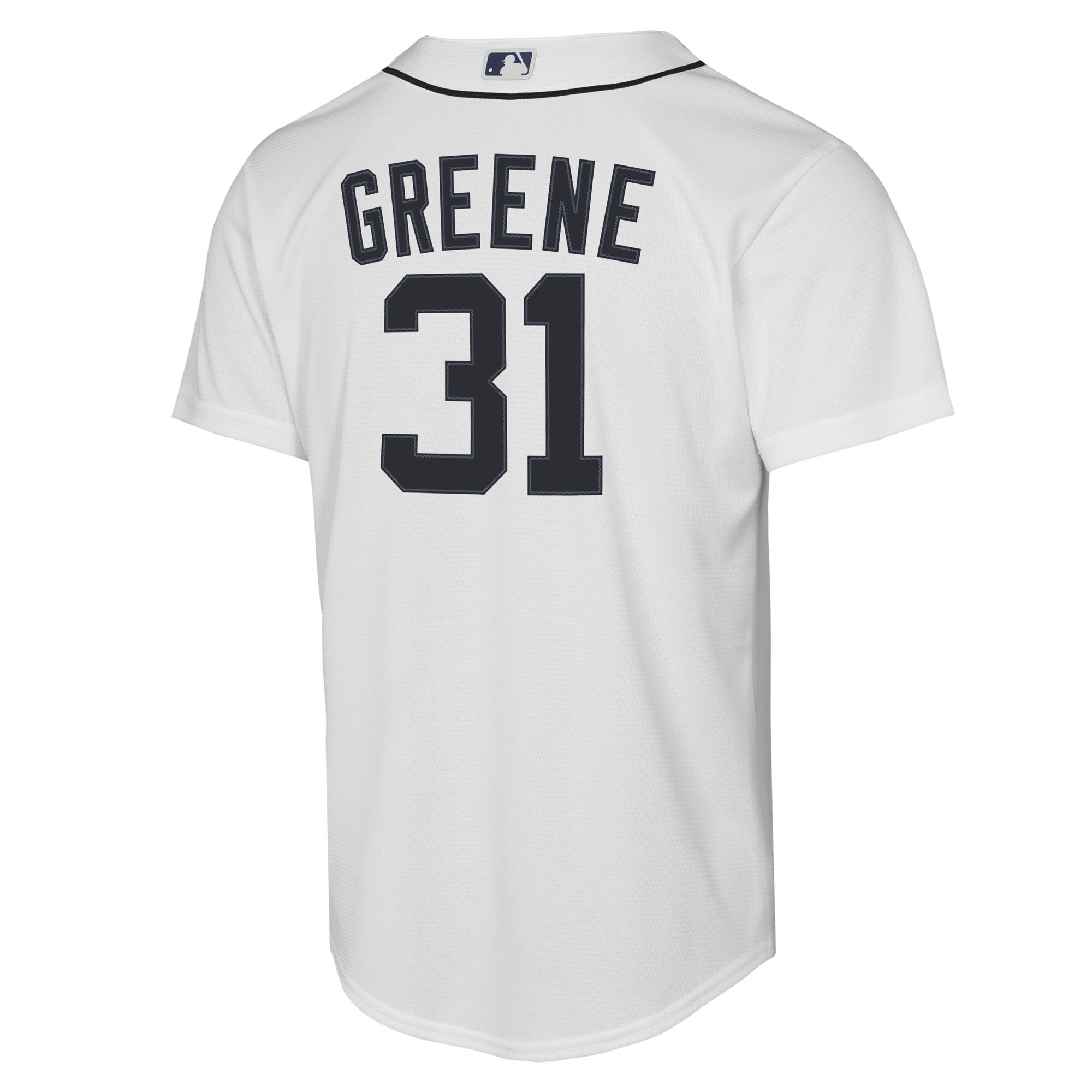 Detroit Tigers Riley Greene White Home Player MLB Jersey Youth