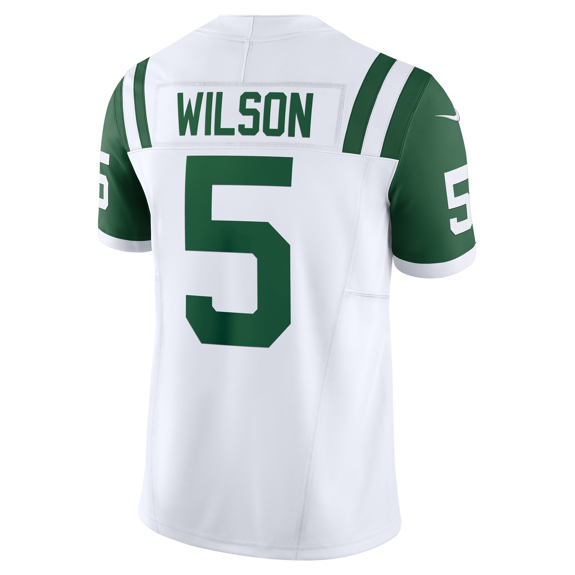 New York Jets Garrett Wilson White Classic Alternate Vapor F.U.S.E. Limited NFL Jersey Men's