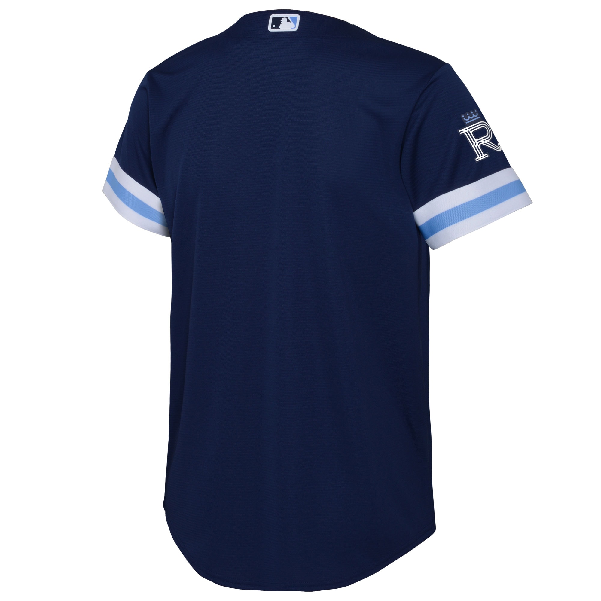 Kansas City Royals Navy City Connect MLB Jersey Youth