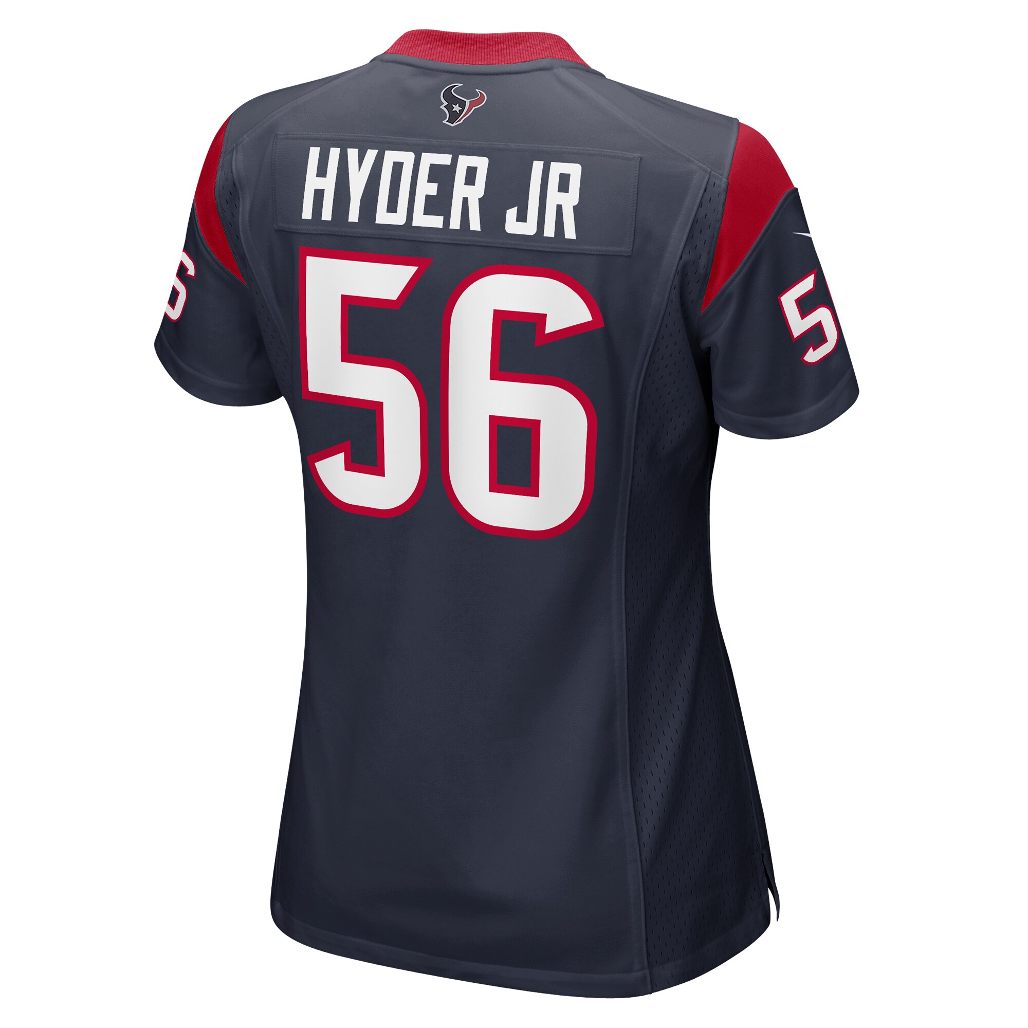 Houston Texans Kerry Hyder Jr. Navy Game NFL Jersey Women's