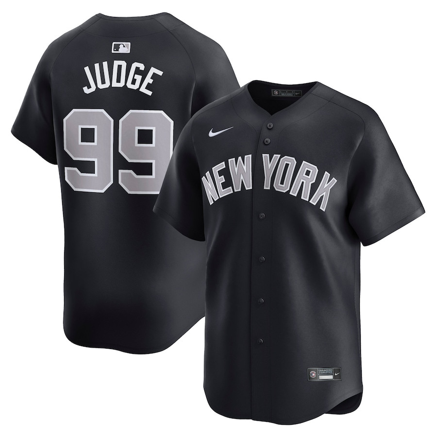 Aaron Judge 99 New York Yankees Alternate Limited Player Navy MLB Jersey Men's