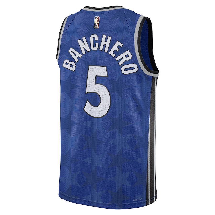 Paolo Banchero 5 Orlando Magic Unisex 2023/24 Swingman ??Classic Edition Blue NBA Jersey Unisex