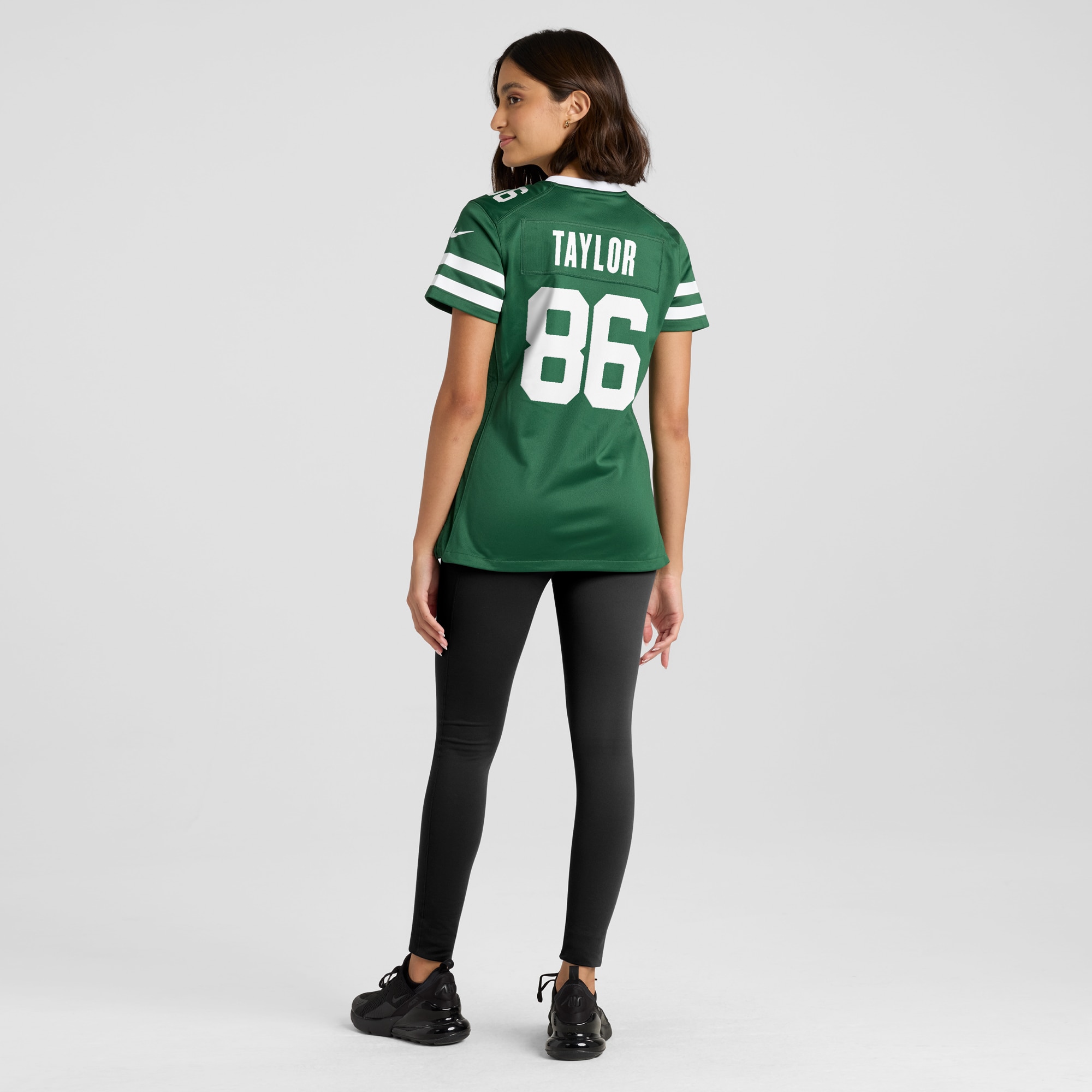 New York Jets Malik Taylor Legacy Green Team Game NFL Jersey Women's