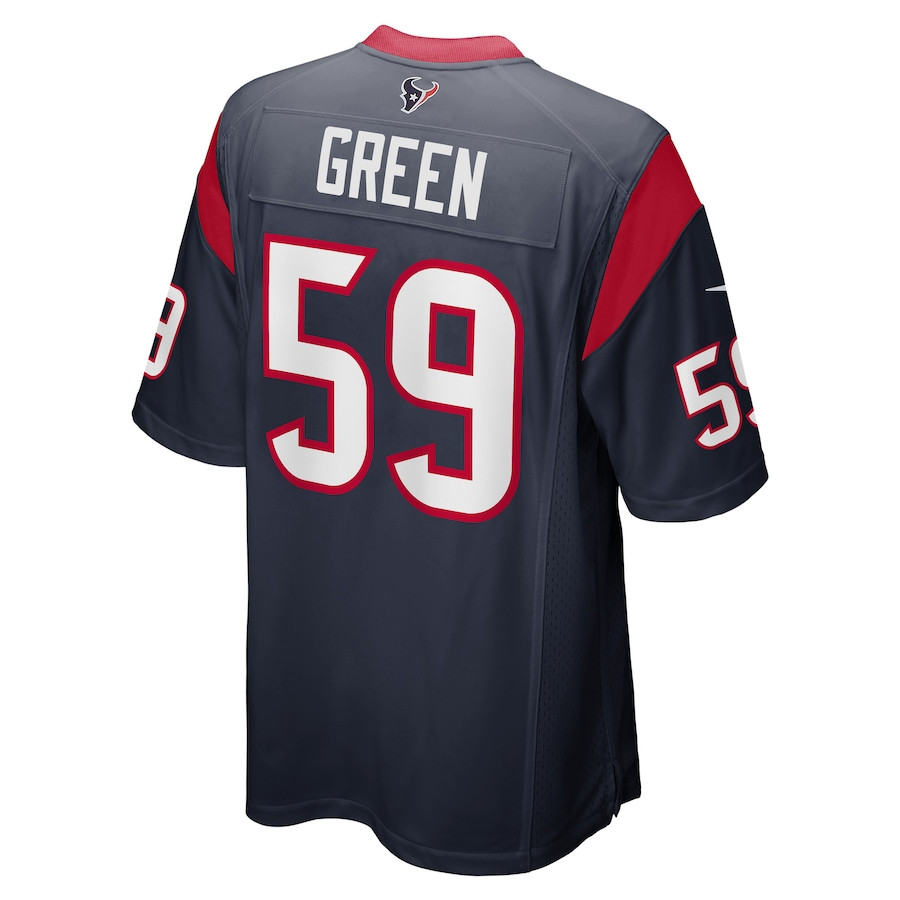 Kenyon Green 59 Houston Texans Game Navy NFL Jersey Men's