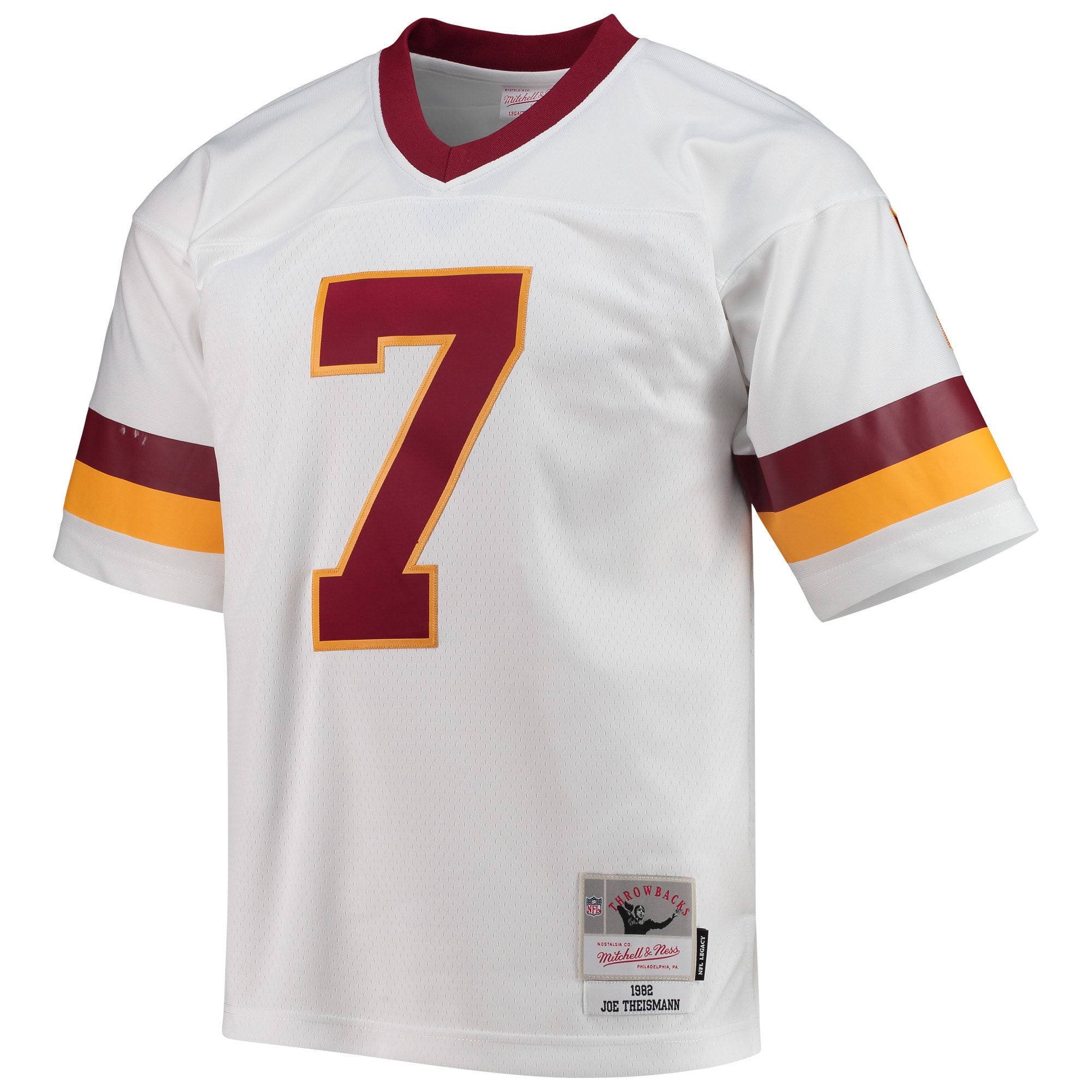 Washington Commanders Team Joe Theismann Mitchell Ness White Legacy NFL Jersey Men's
