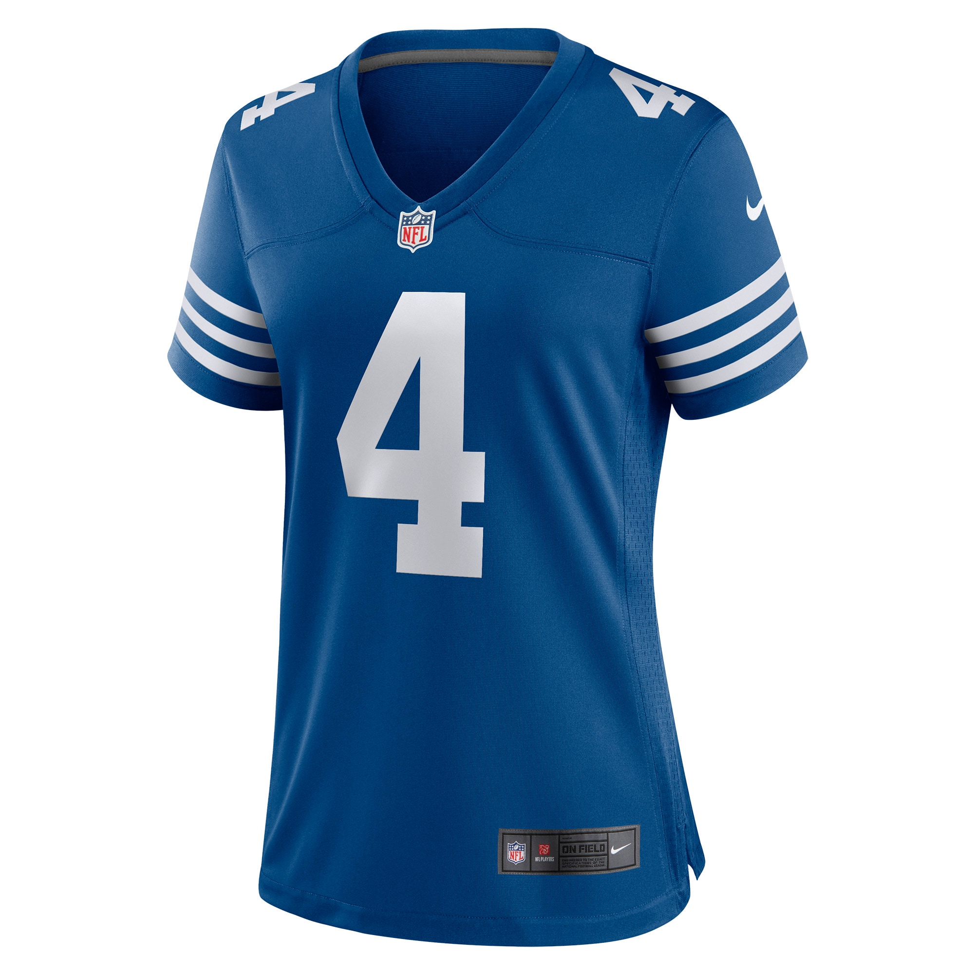 Indianapolis Colts Sam Ehlinger Blue Game Player NFL Jersey Women's