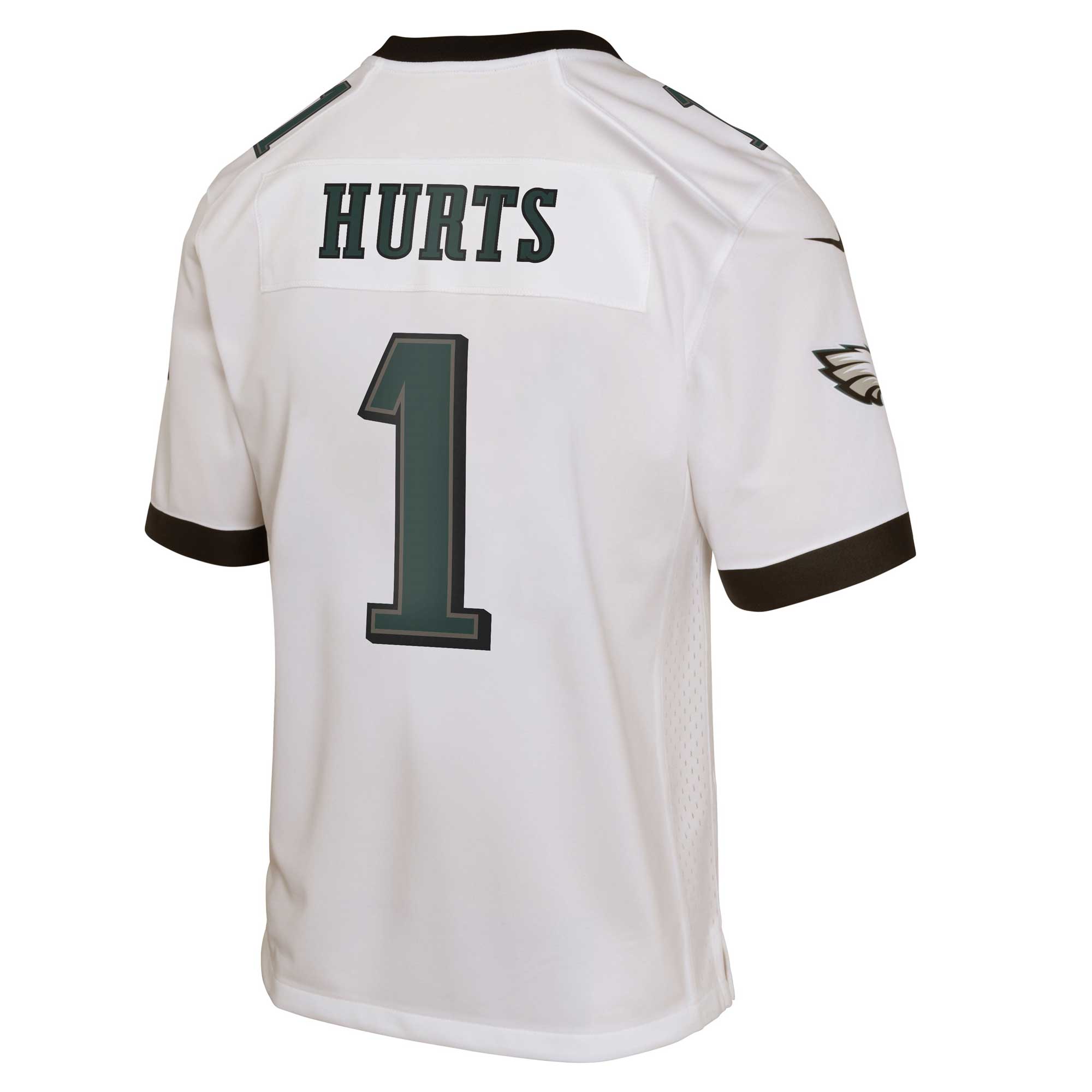 Philadelphia Eagles Jalen Hurts White Game NFL Jersey Youth