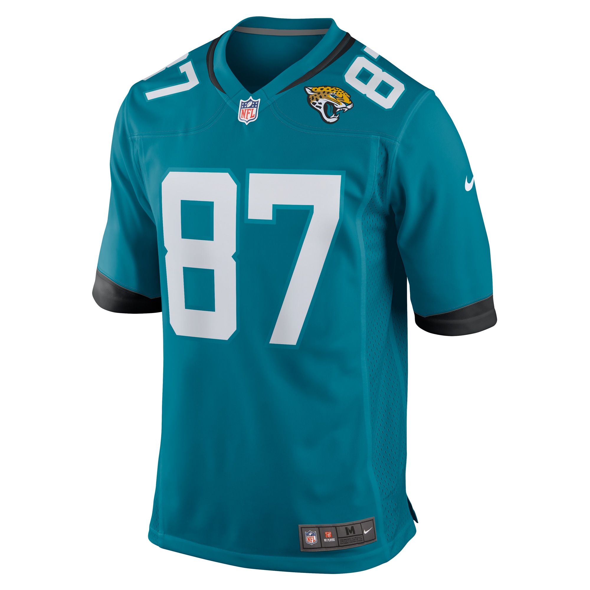 Jacksonville Jaguars Josh Pederson Teal Team Game NFL Jersey Men's