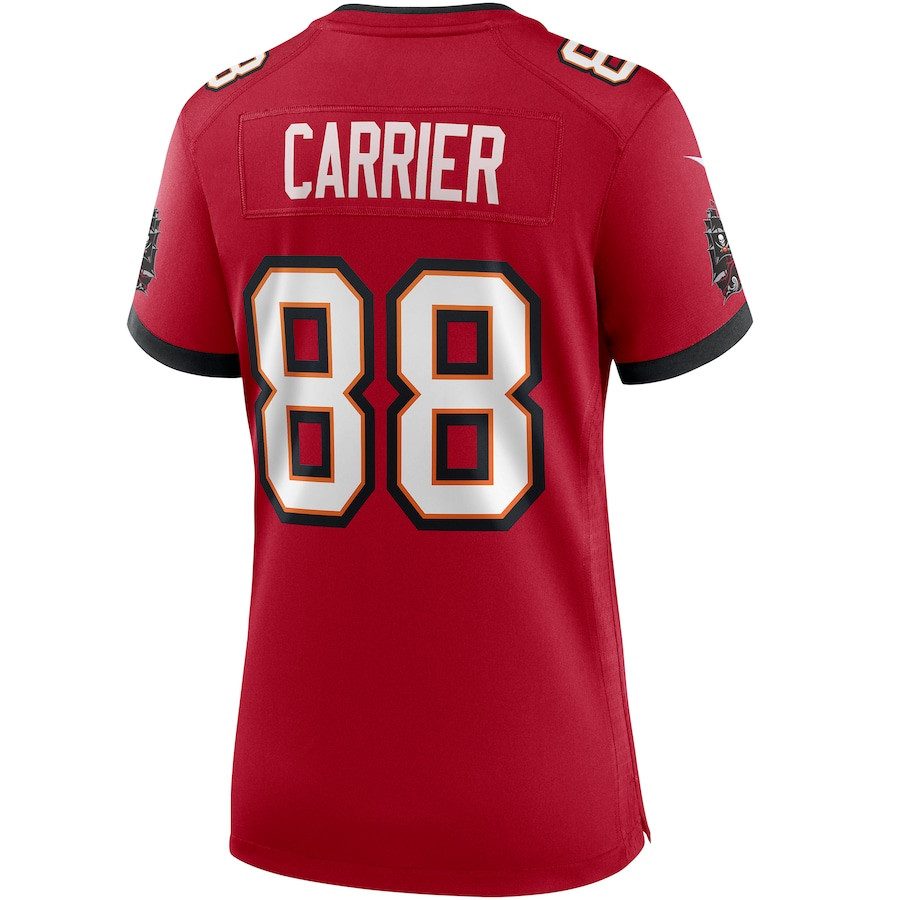 Mark Carrier 88 Tampa Bay Buccaneers Womens Game Retired Red NFL Jersey Women's