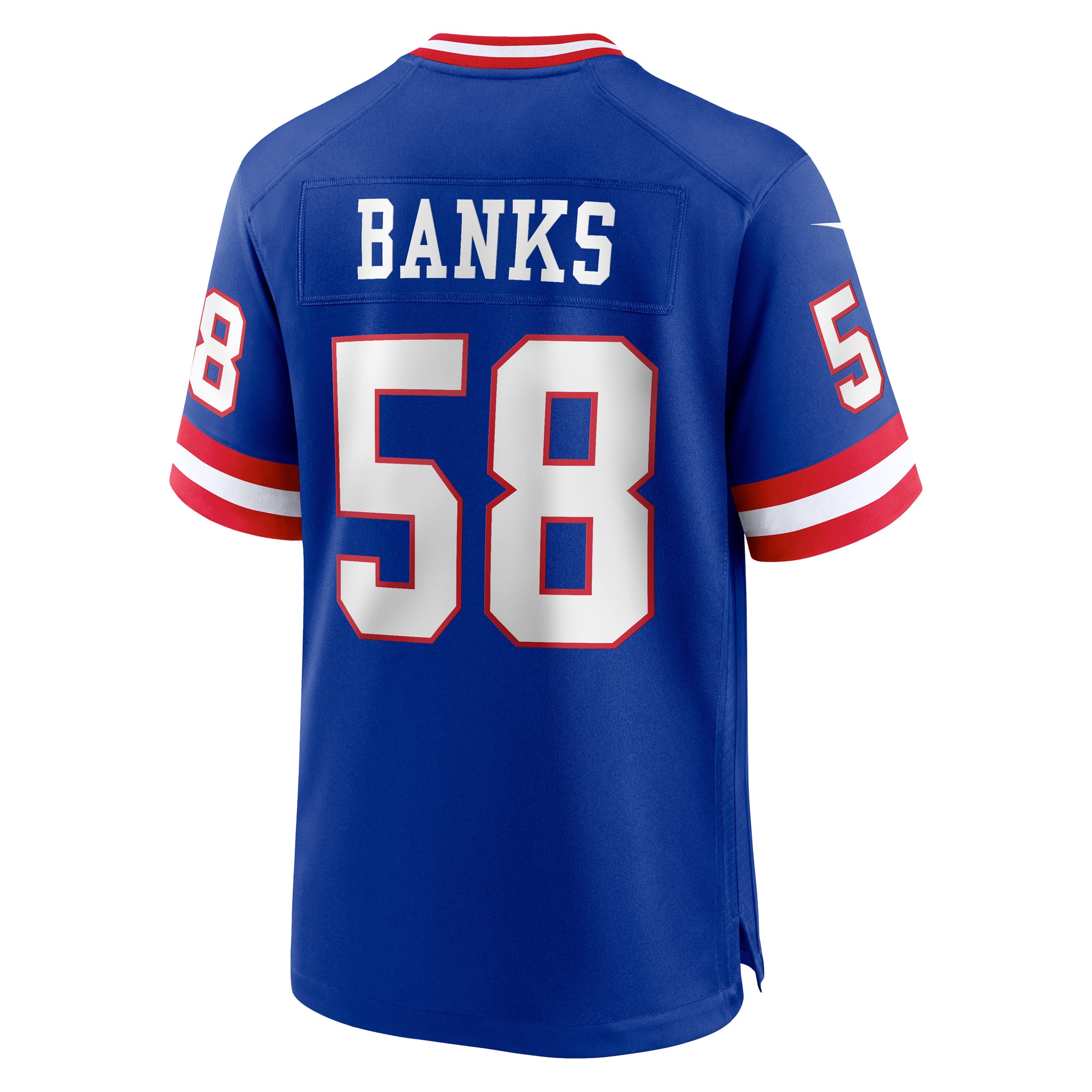 New York Giants Carl Banks Royal Classic Retired Player Game NFL Jersey Men's