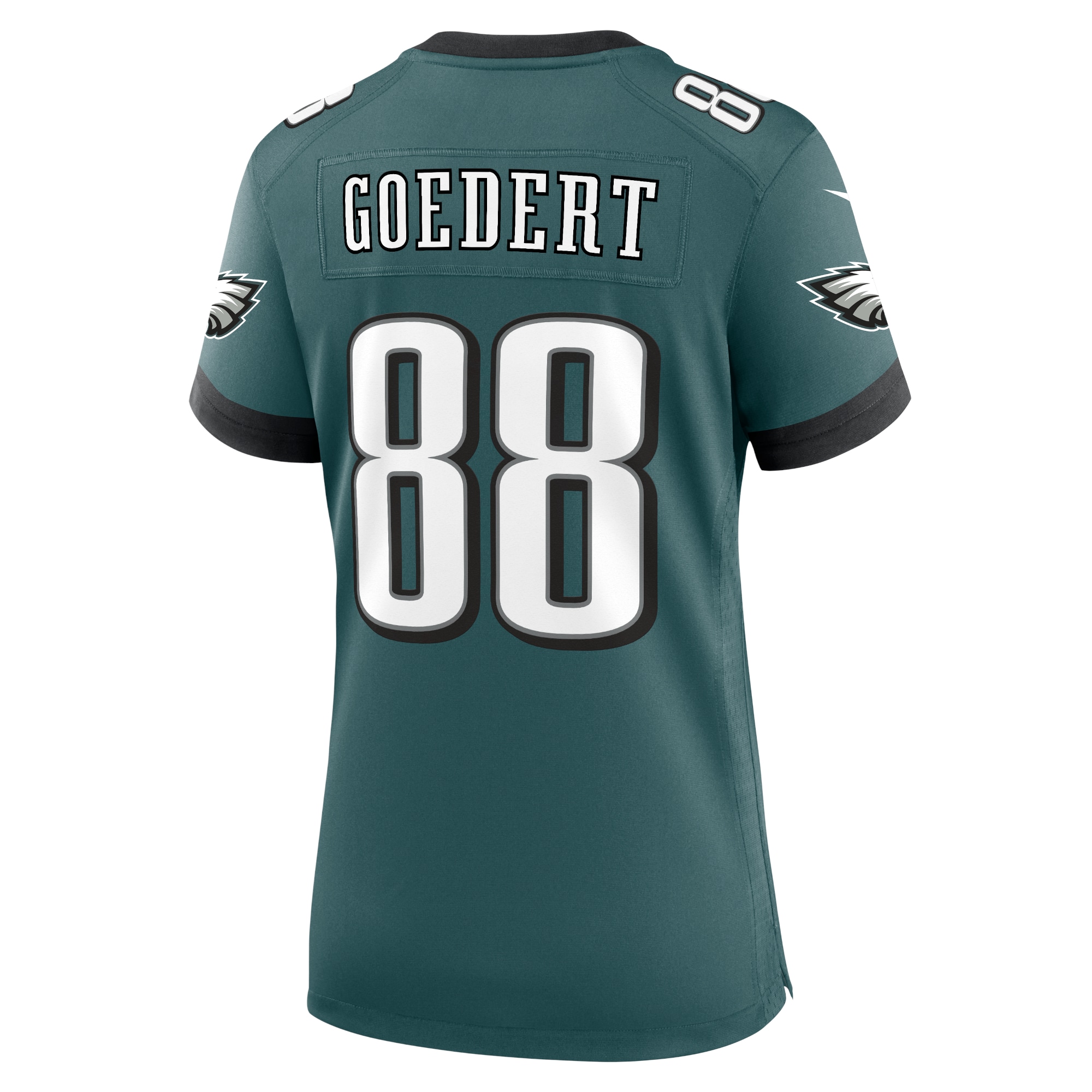 Philadelphia Eagles Dallas Goedert Midnight Green Team Game NFL Jersey Women's