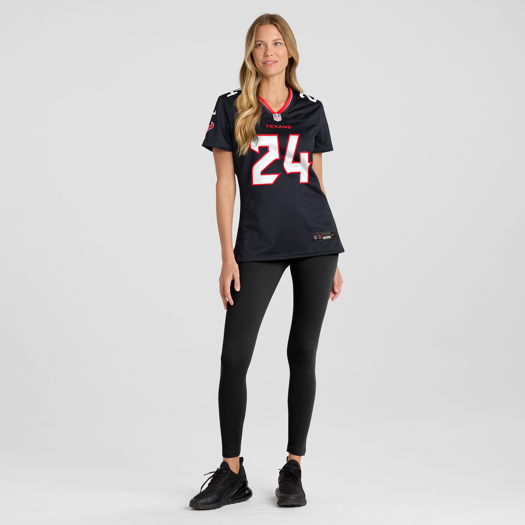 Houston Texans Derek Stingley Jr. Navy Game NFL Jersey Women's