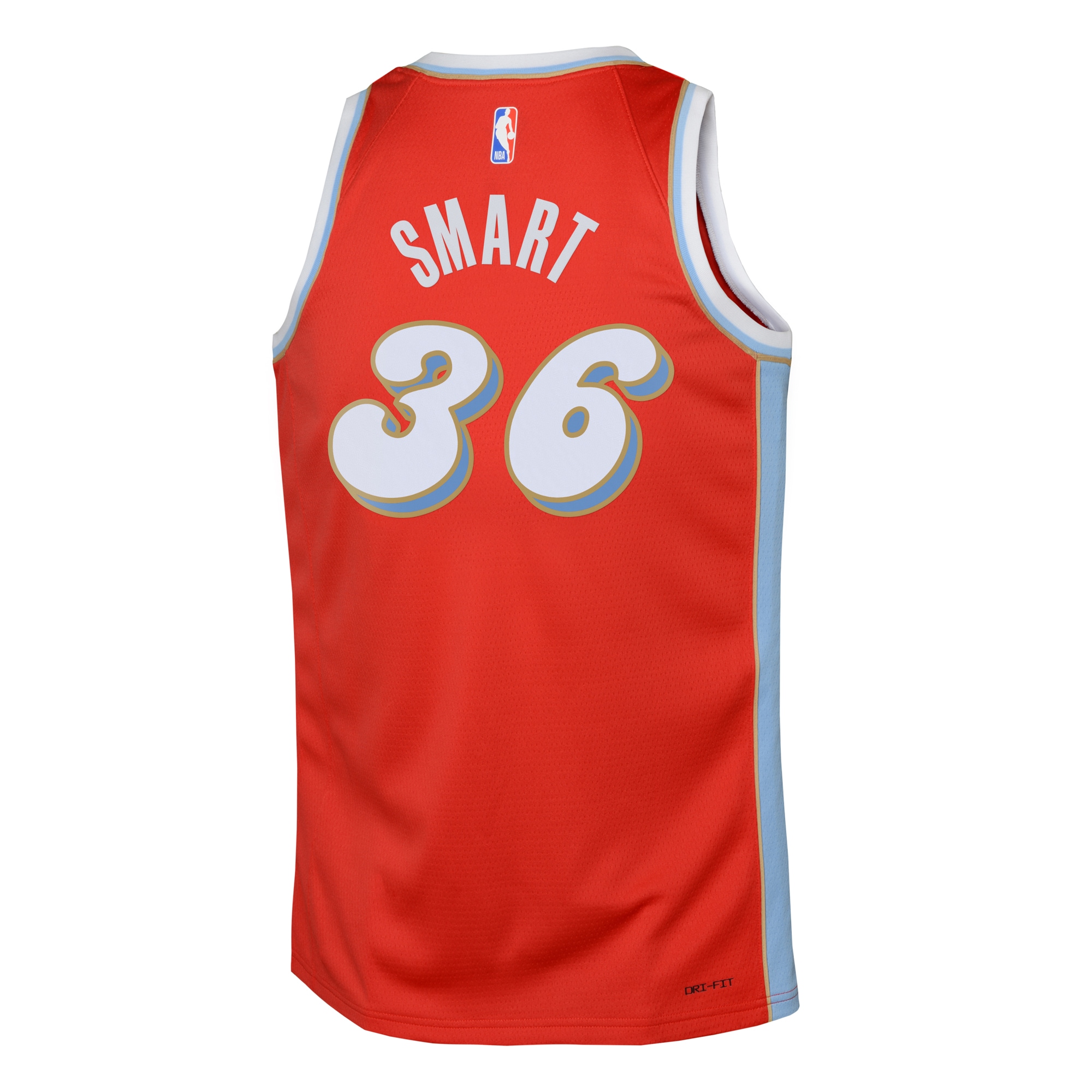 Memphis Grizzlies City Edition Swingman 2024 Red Marcus Smar NBA Jersey Youth