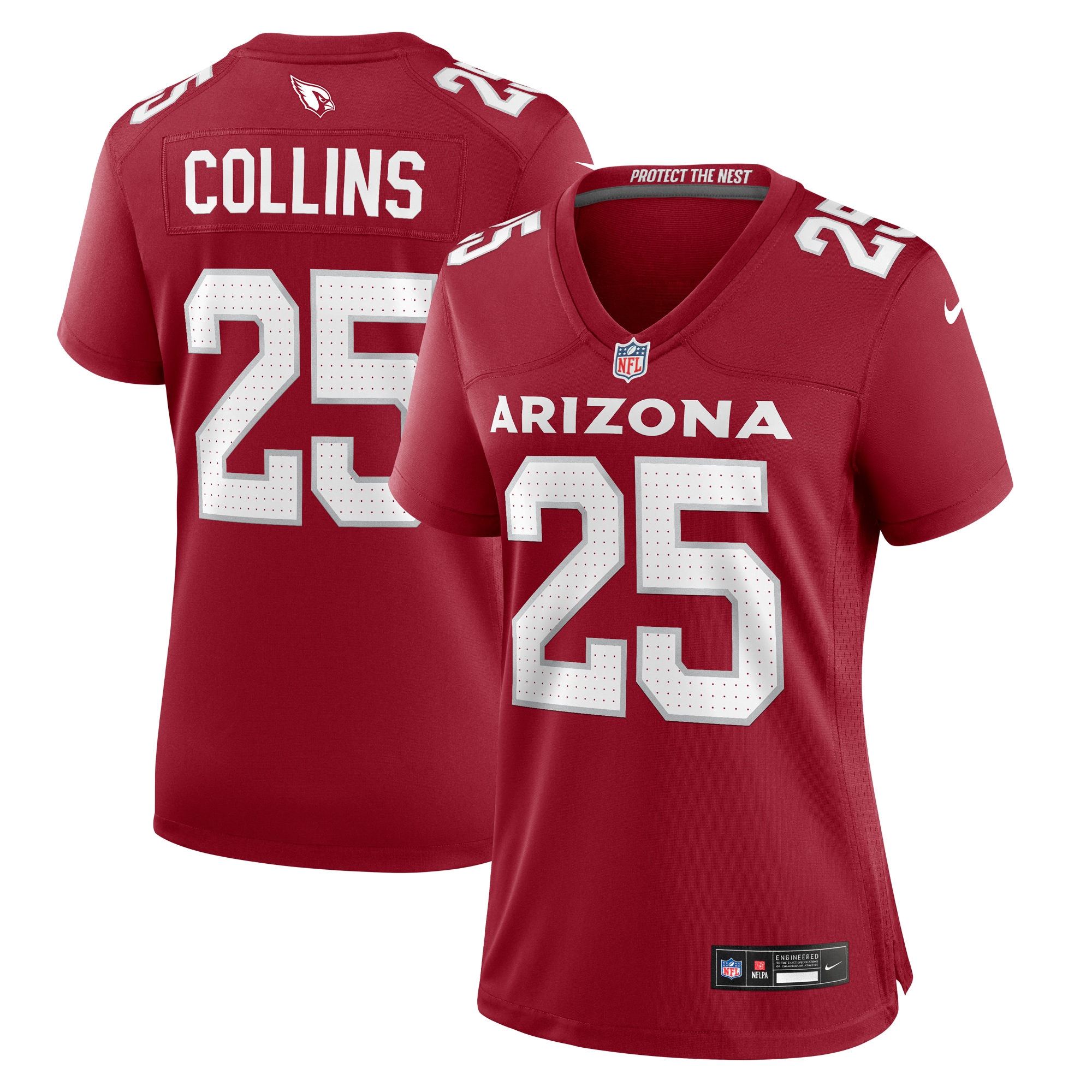 Arizona Cardinals Zaven Collins Cardinal Player NFL Jersey Women's