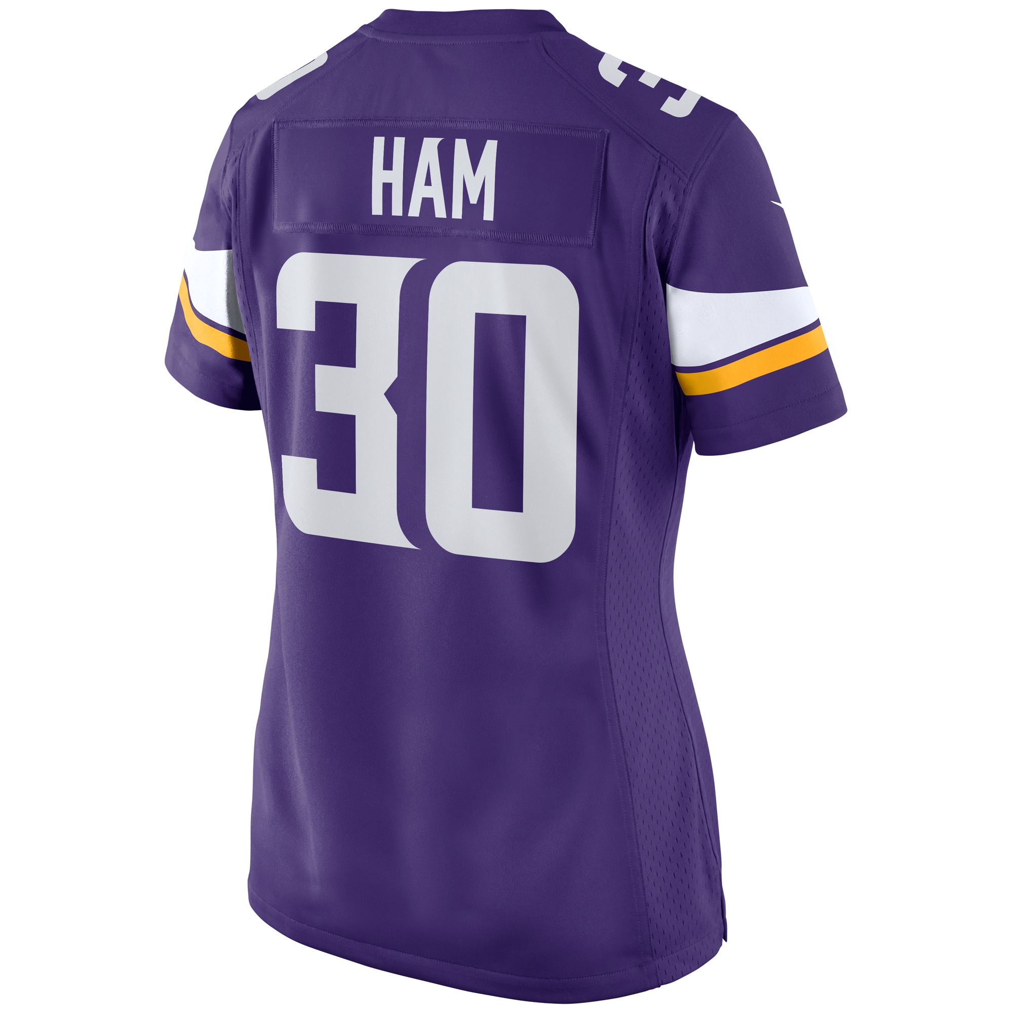 Minnesota Vikings C.J. Ham Purple Game NFL Jersey Women's