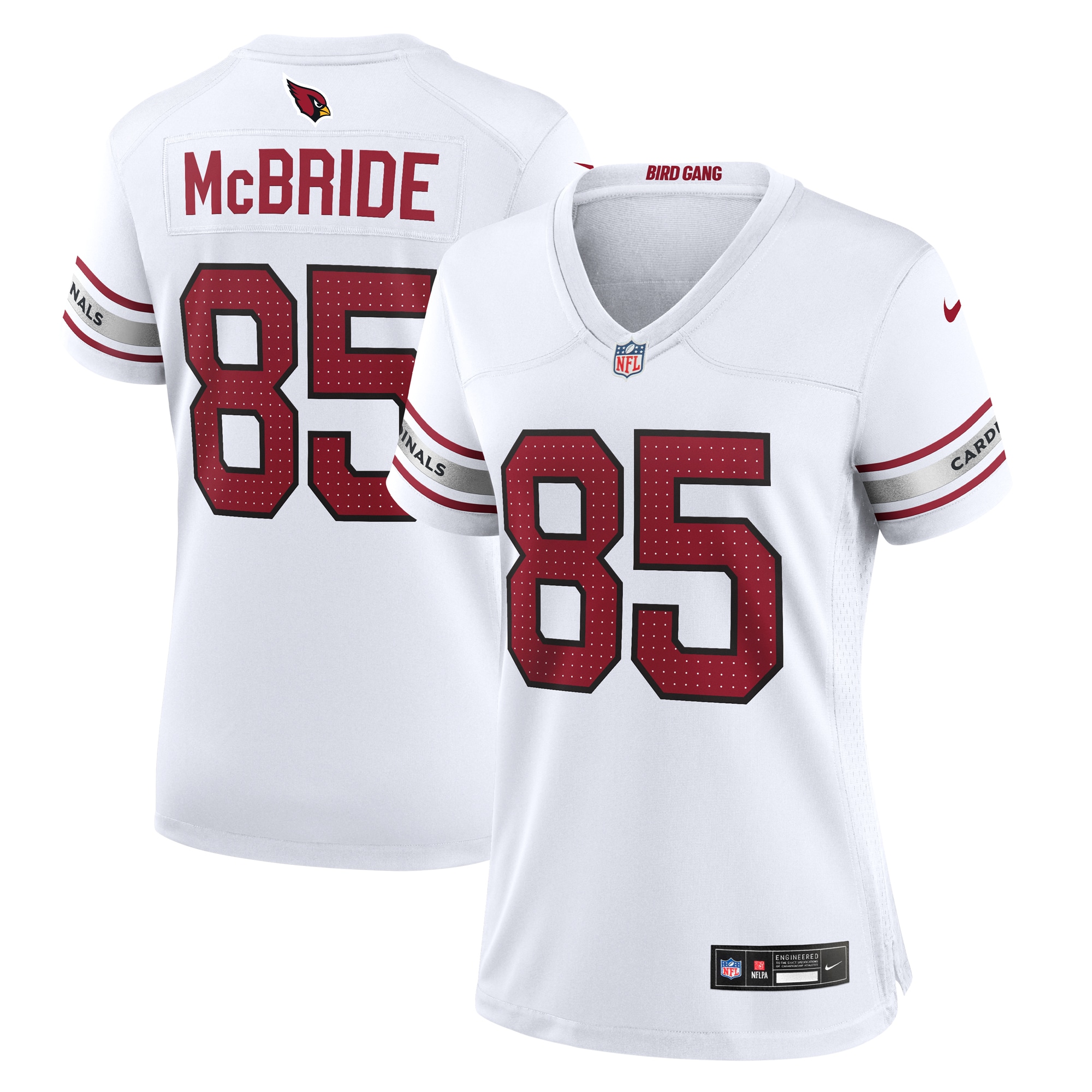 Arizona Cardinals Trey McBride White Game NFL Jersey Women's