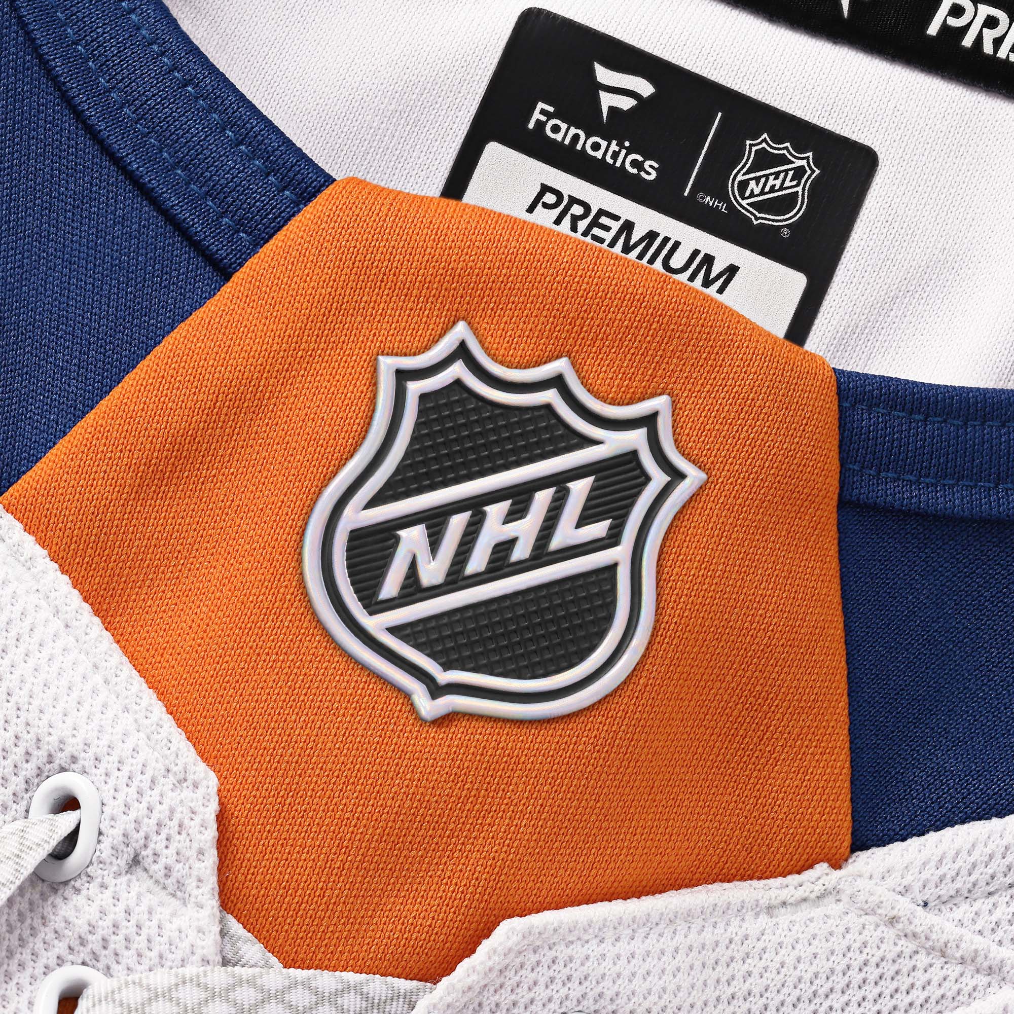 New York Islanders White Away Premium Custom NHL Jersey Men's