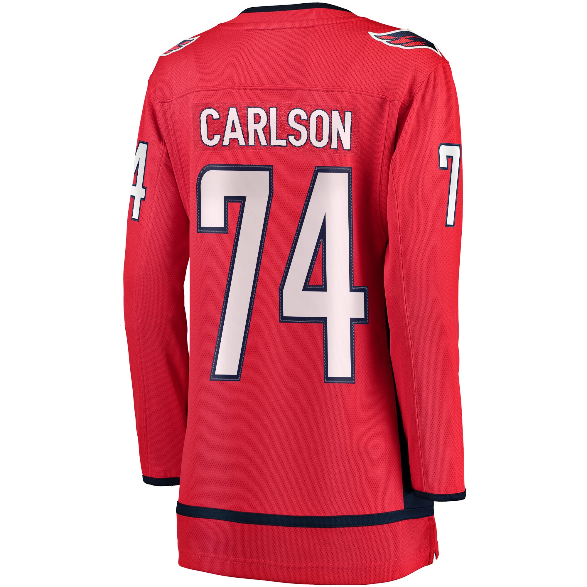 Washington Capitals John Carlson Red Breakaway Player NHL Jersey Women's