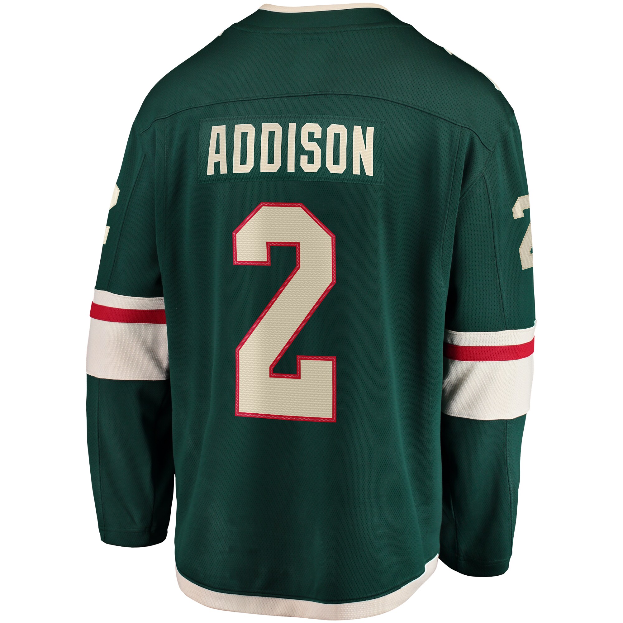 Minnesota Wild Calen Addison Green Home Breakaway Player NHL Jersey Men's
