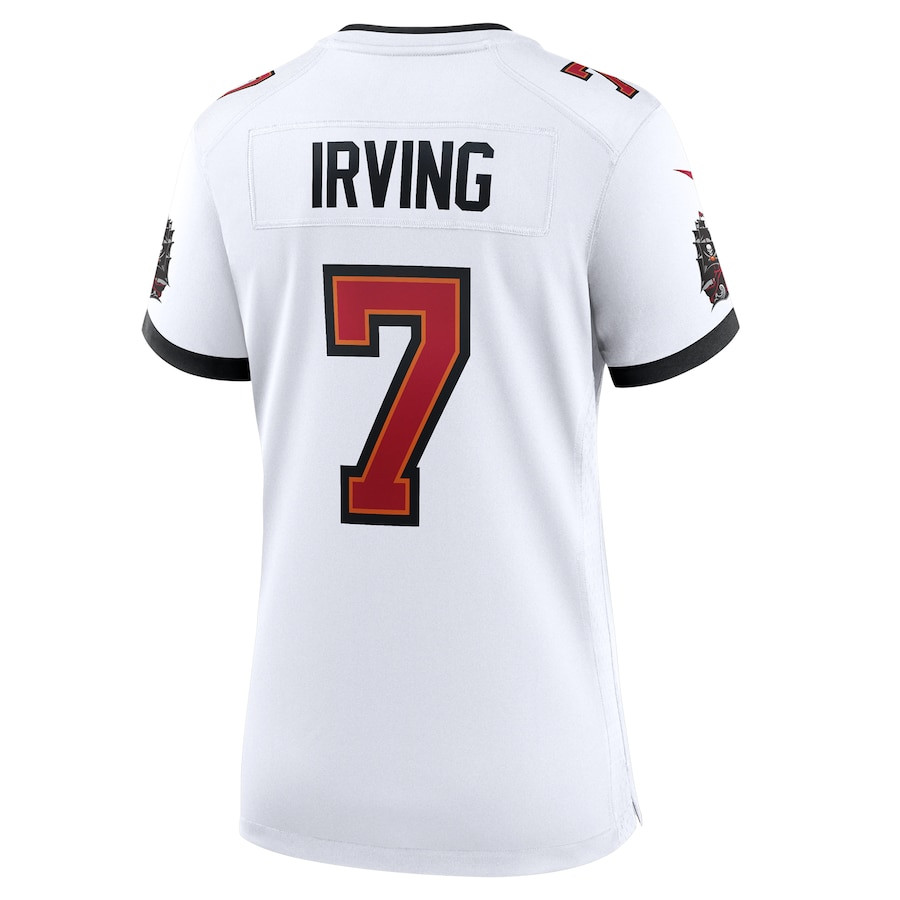 Bucky Irving 7 Tampa Bay Buccaneers Game White NFL Jersey Women's