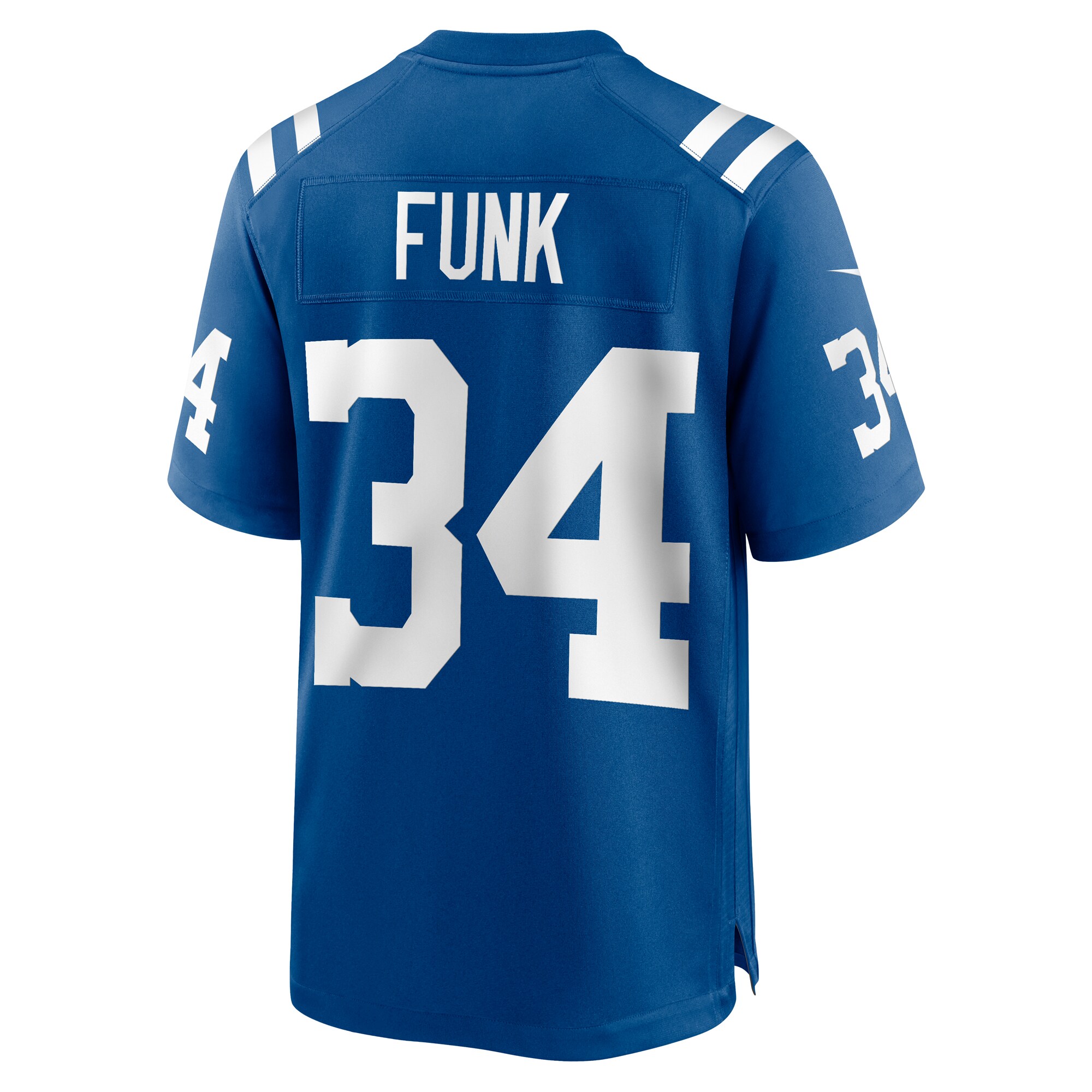 Indianapolis Colts Jake Funk Royal Team Game NFL Jersey Men's