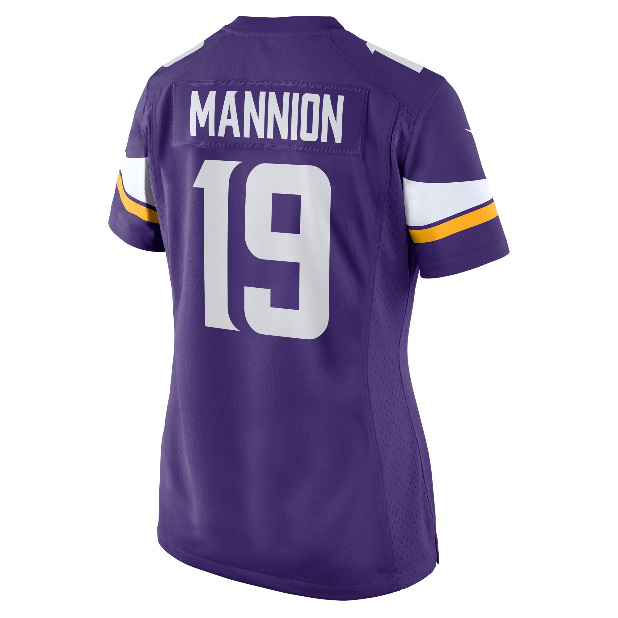 Minnesota Vikings Sean Mannion Purple Game NFL Jersey Women's