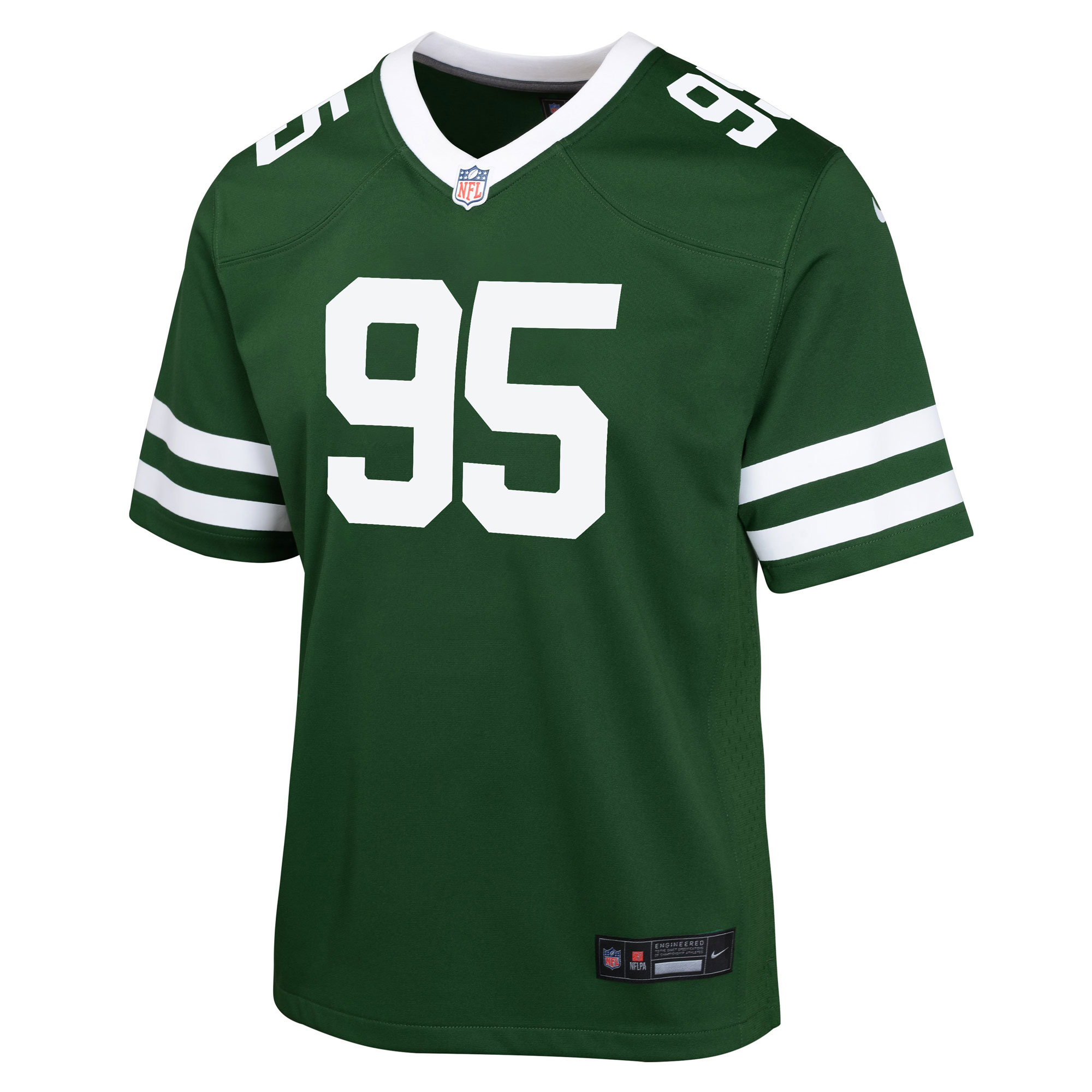 New York Jets Quinnen Williams Legacy Green Game NFL Jersey Youth