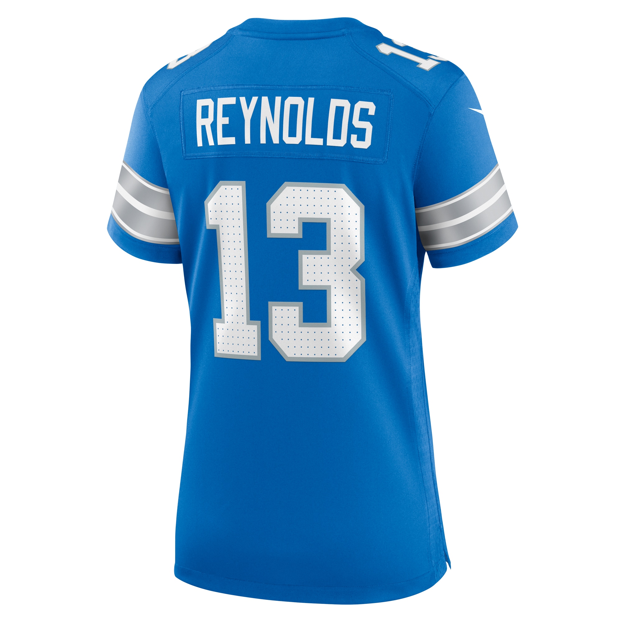 Detroit Lions Craig Reynolds Blue Team Game NFL Jersey Women's