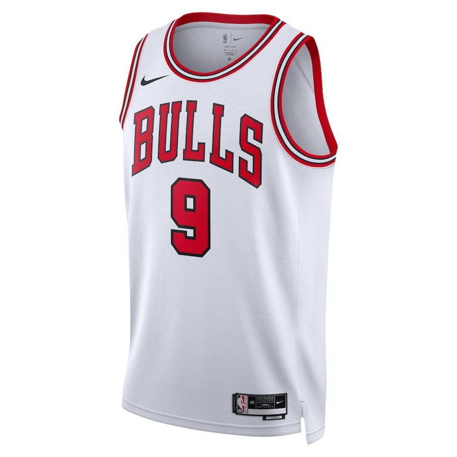 Nikola Vu??evi???9 Chicago Bulls Unisex Swingman Association Editio White NBA Jersey Unisex