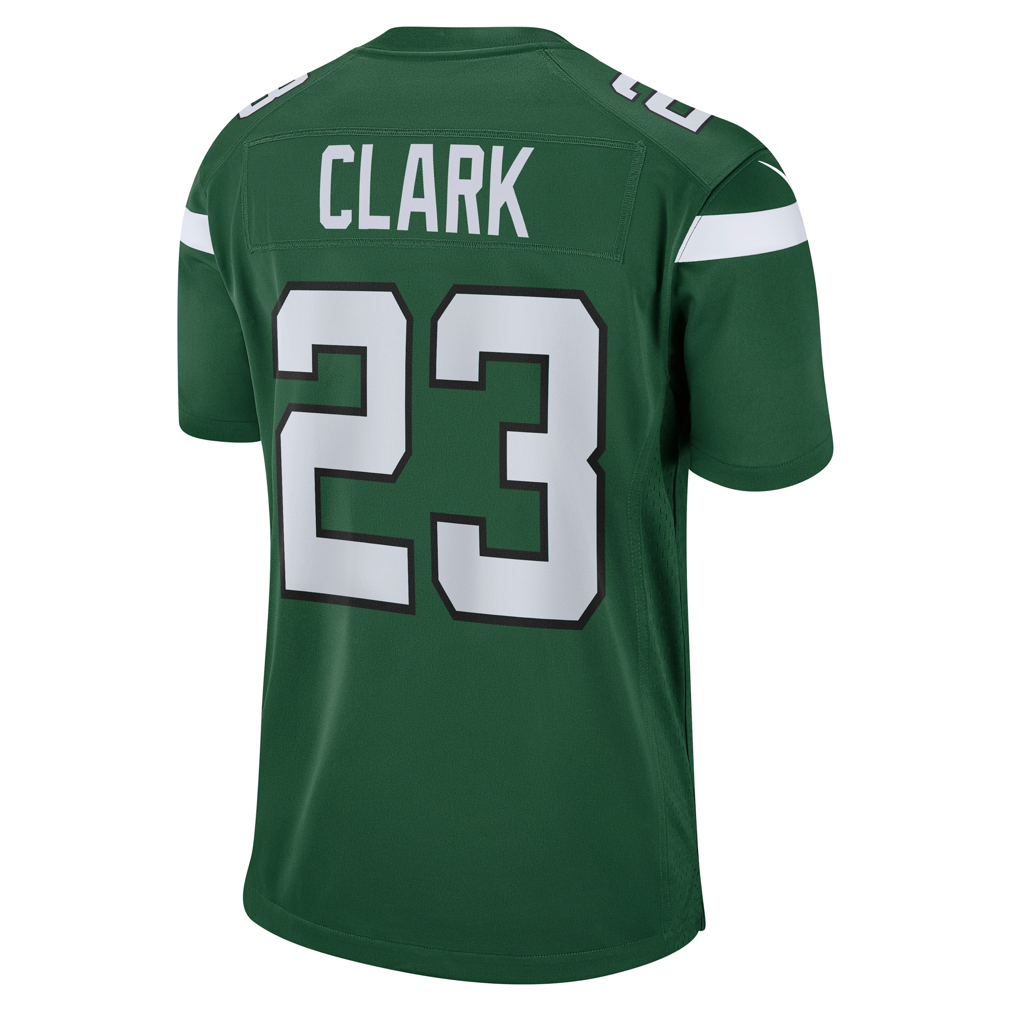 New York Jets Chuck Clark Gotham Green Team Game NFL Jersey Men's