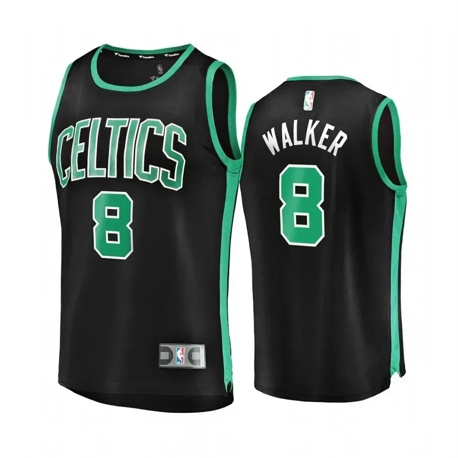 Boston Celtics Kemba Walker Black Statet NBA Jersey Men's