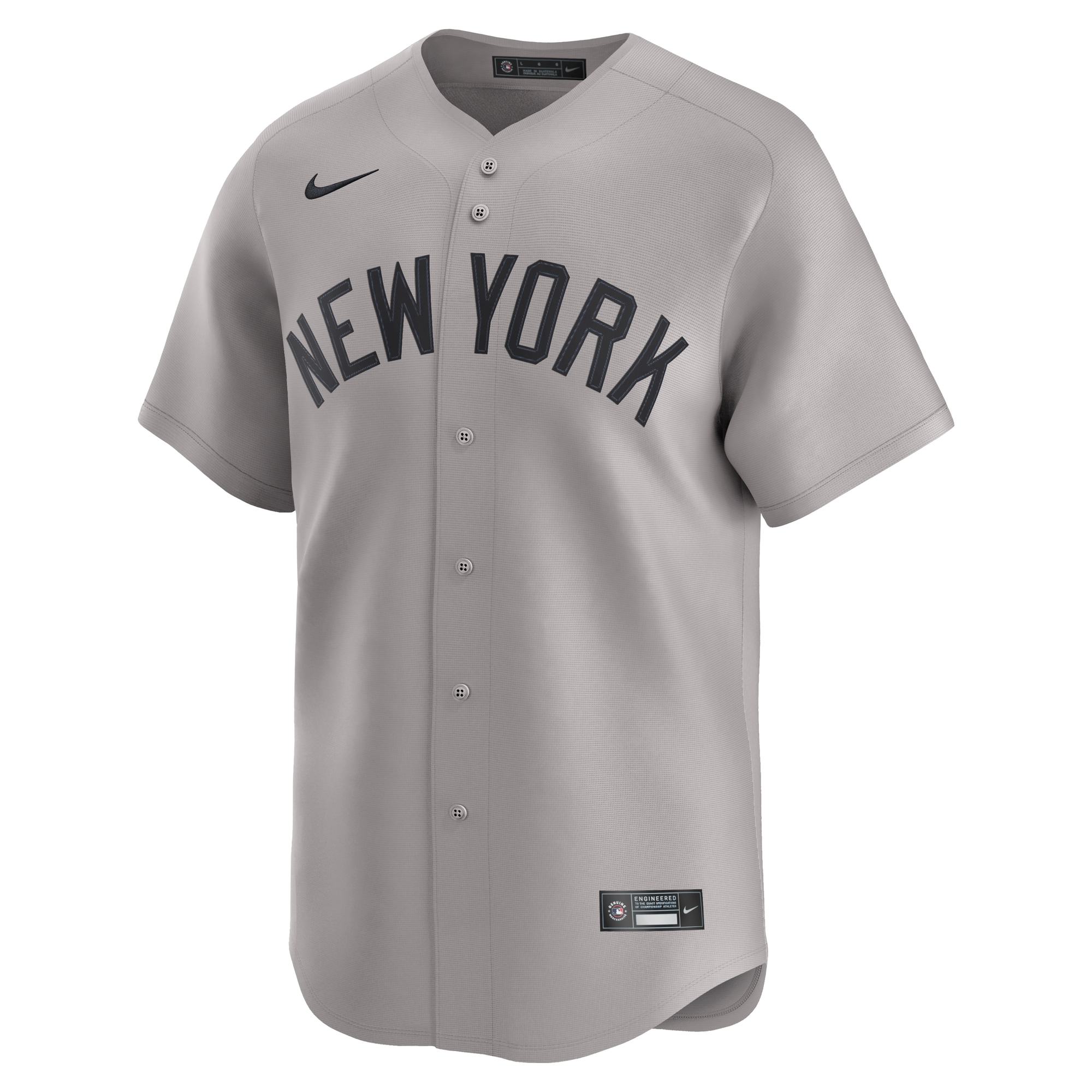 New York Yankees Aaron Judge Gray Road Limited Player MLB Jersey Men's