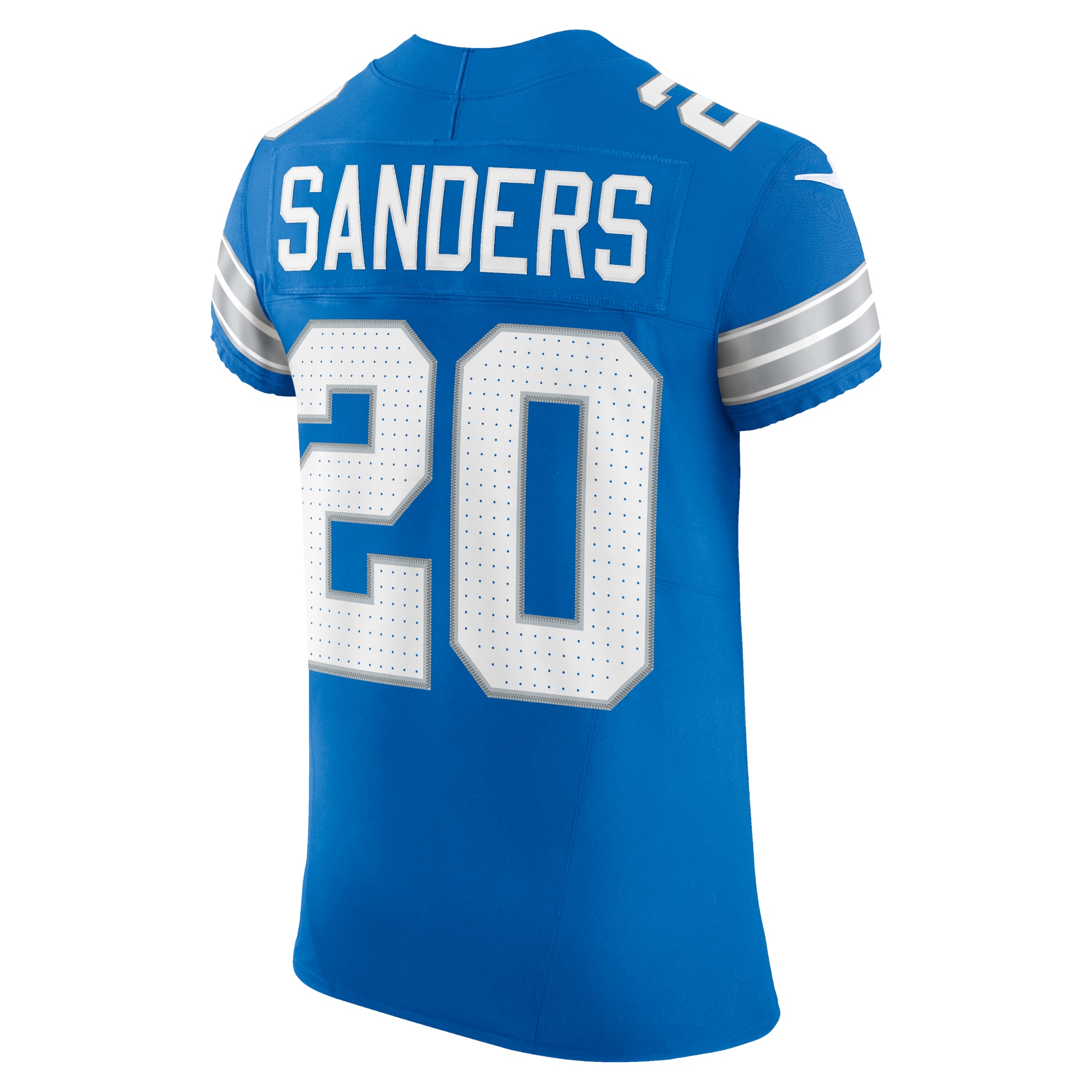 Detroit Lions Barry Sanders Blue Retired Player Vapor F.U.S.E. Elite NFL Jersey Men's