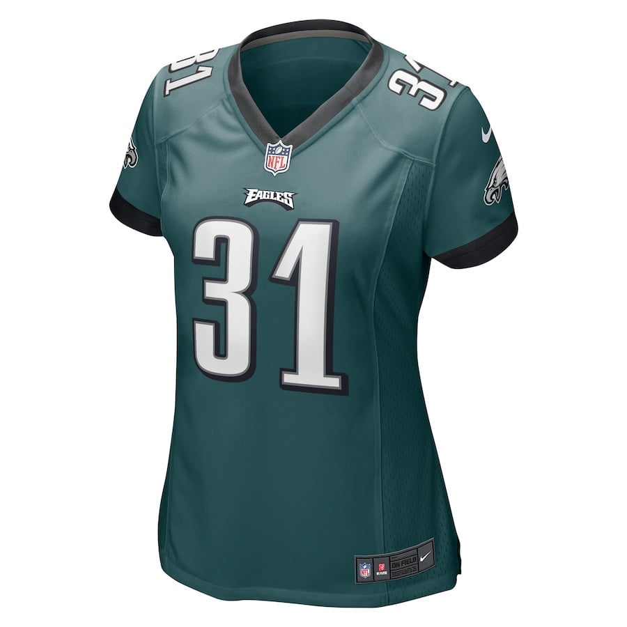Kevin Byard III 31 Philadelphia Eagles Game Midnight Green NFL Jersey Women's